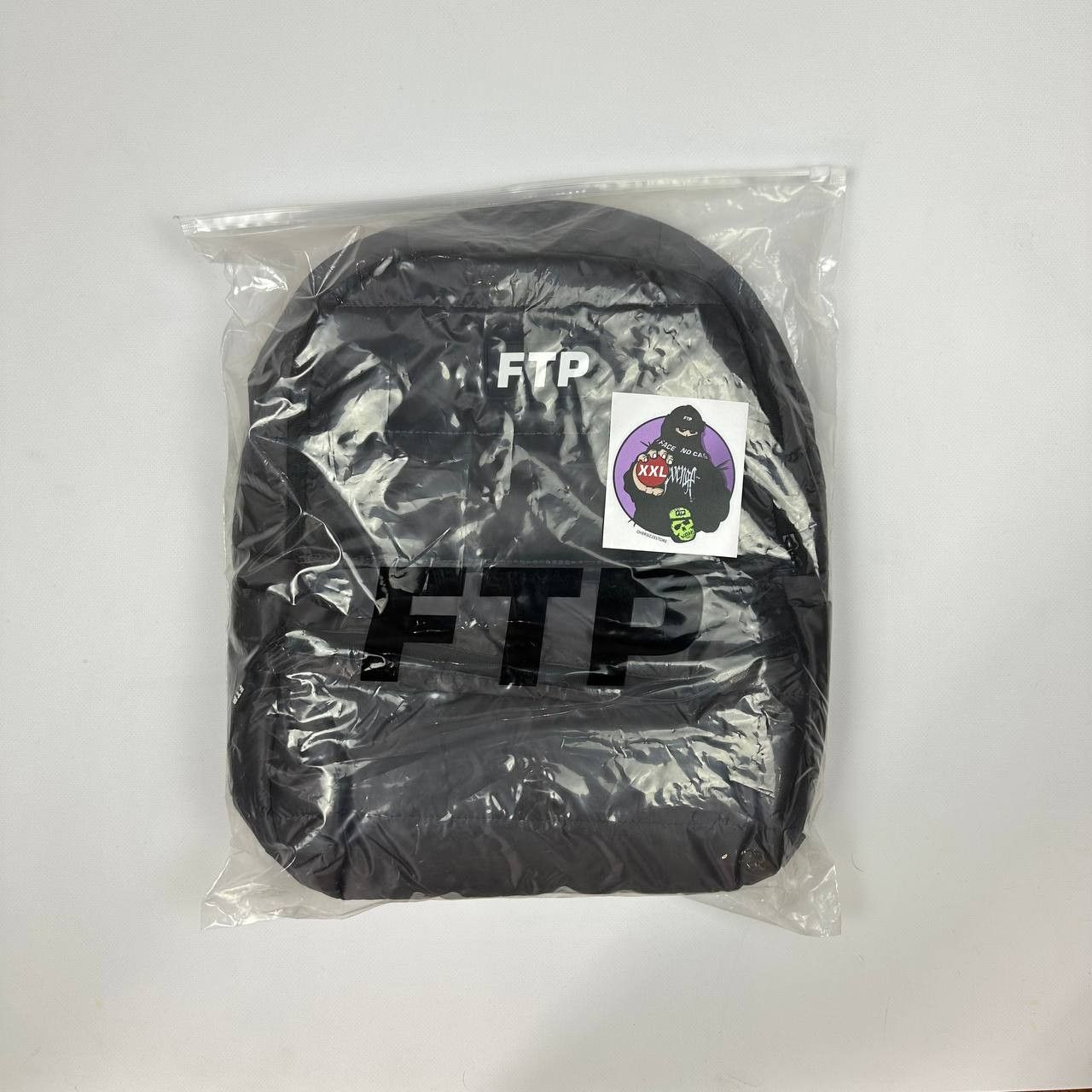 Fuck The Population FTP Puffer Backpack (GRAY) Size ONE SIZE - 4 Thumbnail
