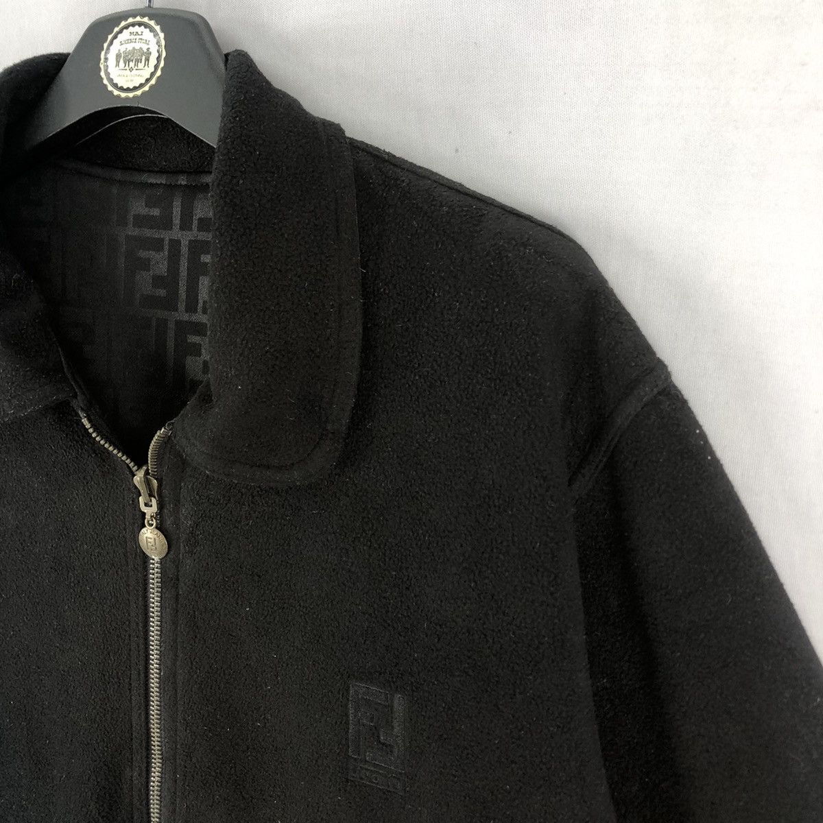 Fendi Vintage 90's Fendi Zucca Monogram Reversible Jacket Size US XL / EU 56 / 4 - 8 Thumbnail