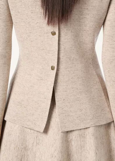 Loro Piana os11x0326 FAQ9064 Willow Crewneck Sweater in Quinoa Cream Size M / US 6-8 / IT 42-44 - 6 Thumbnail