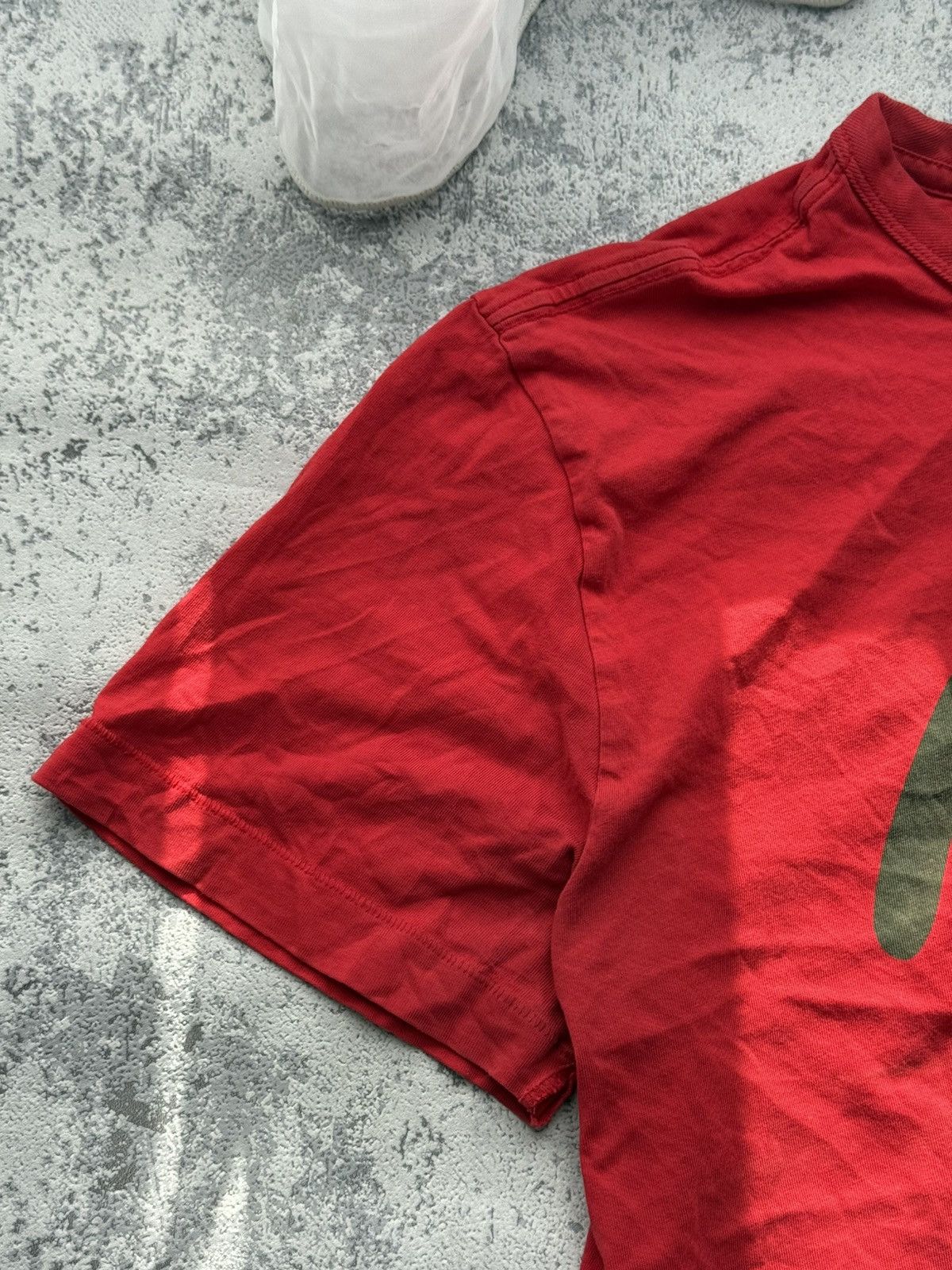 Evisu × Japanese Brand Evisu Vintage Logo Red T-Shirt Size US XXL / EU 58 / 5 - 6 Thumbnail