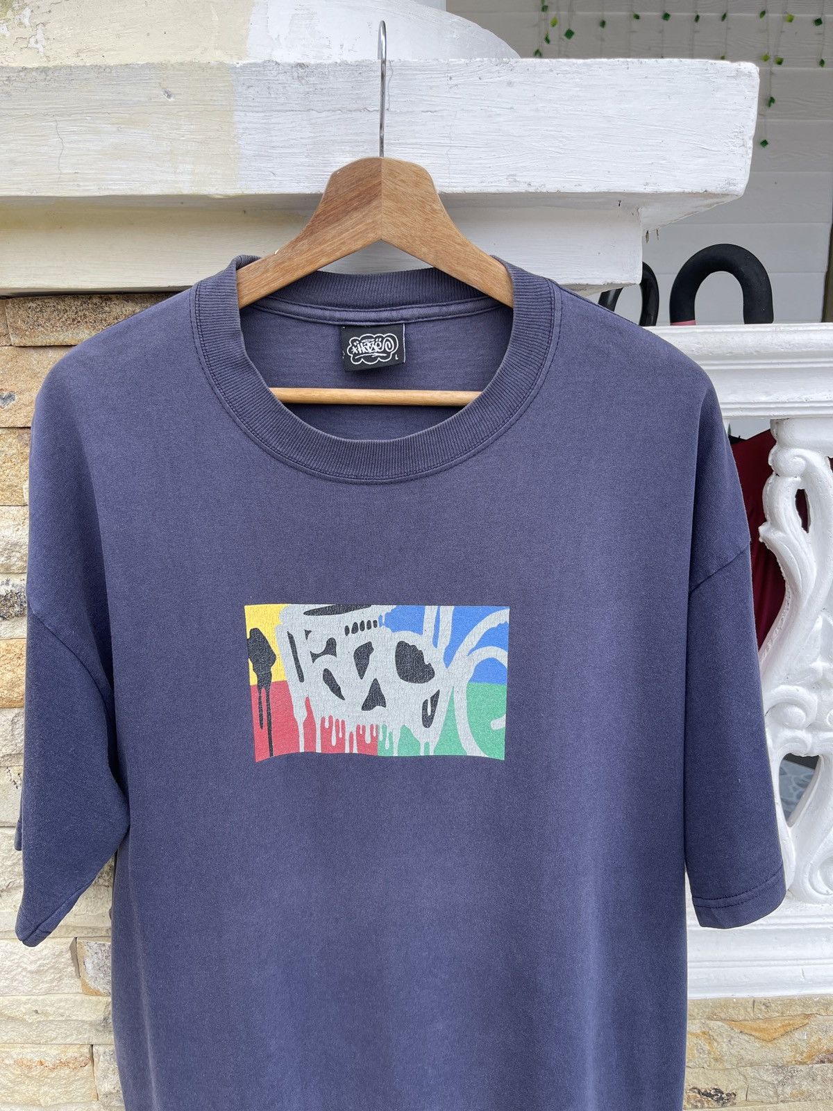Vintage Last Drop🔥SUN FADED🔥Vintage Haze ERD Skateboards TEE Size US L / EU 52-54 / 3 - 4 Thumbnail