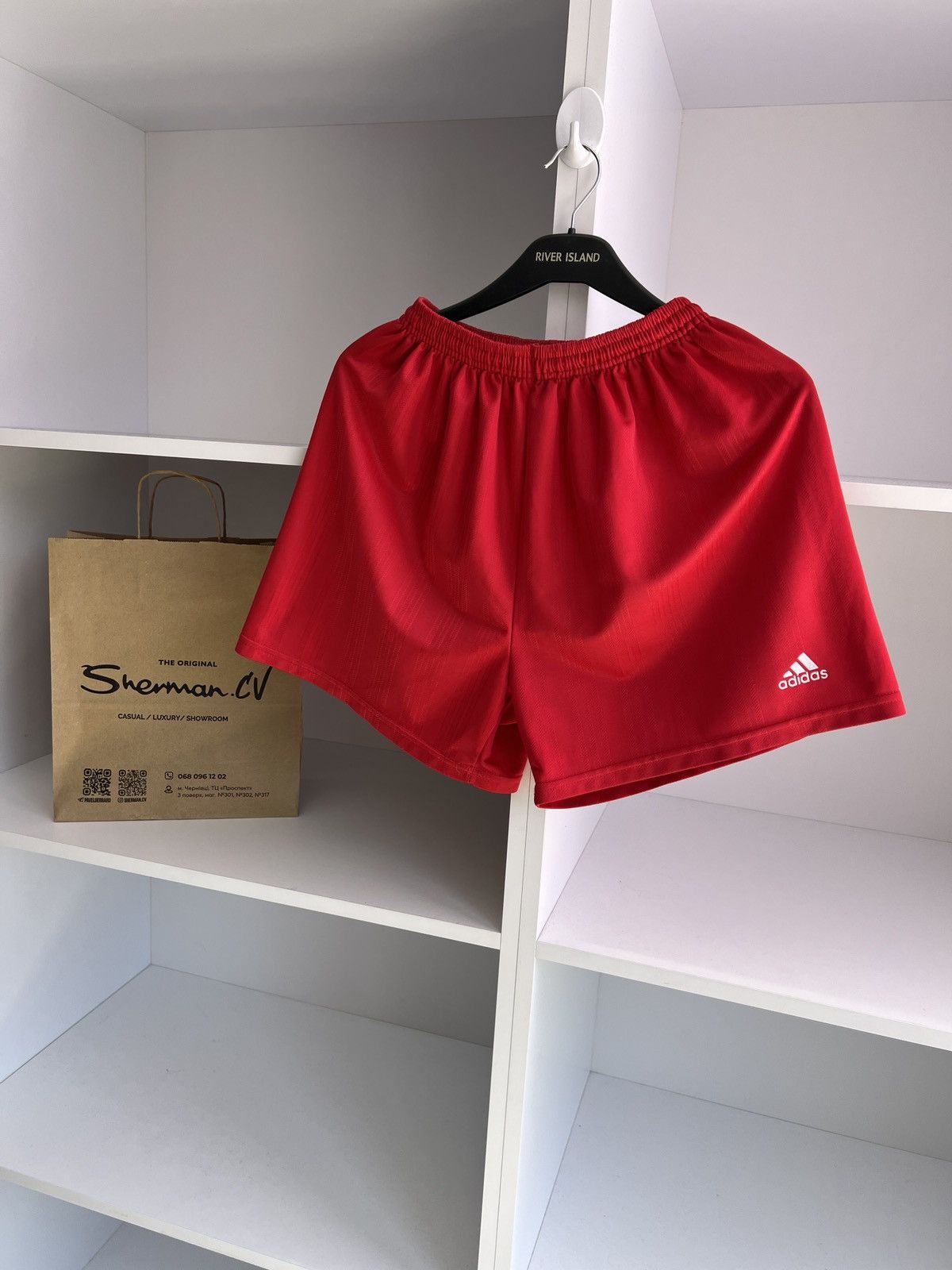 Adidas × Vintage Vintage Adidas 90s style shorts Size US 31 - 2 Thumbnail