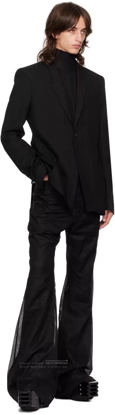 Rick Owens Rick Owens FW23 LUXOR FOGPOCKET BLAZER Size XS / US 0-2 / IT 36-38 - 6 Thumbnail