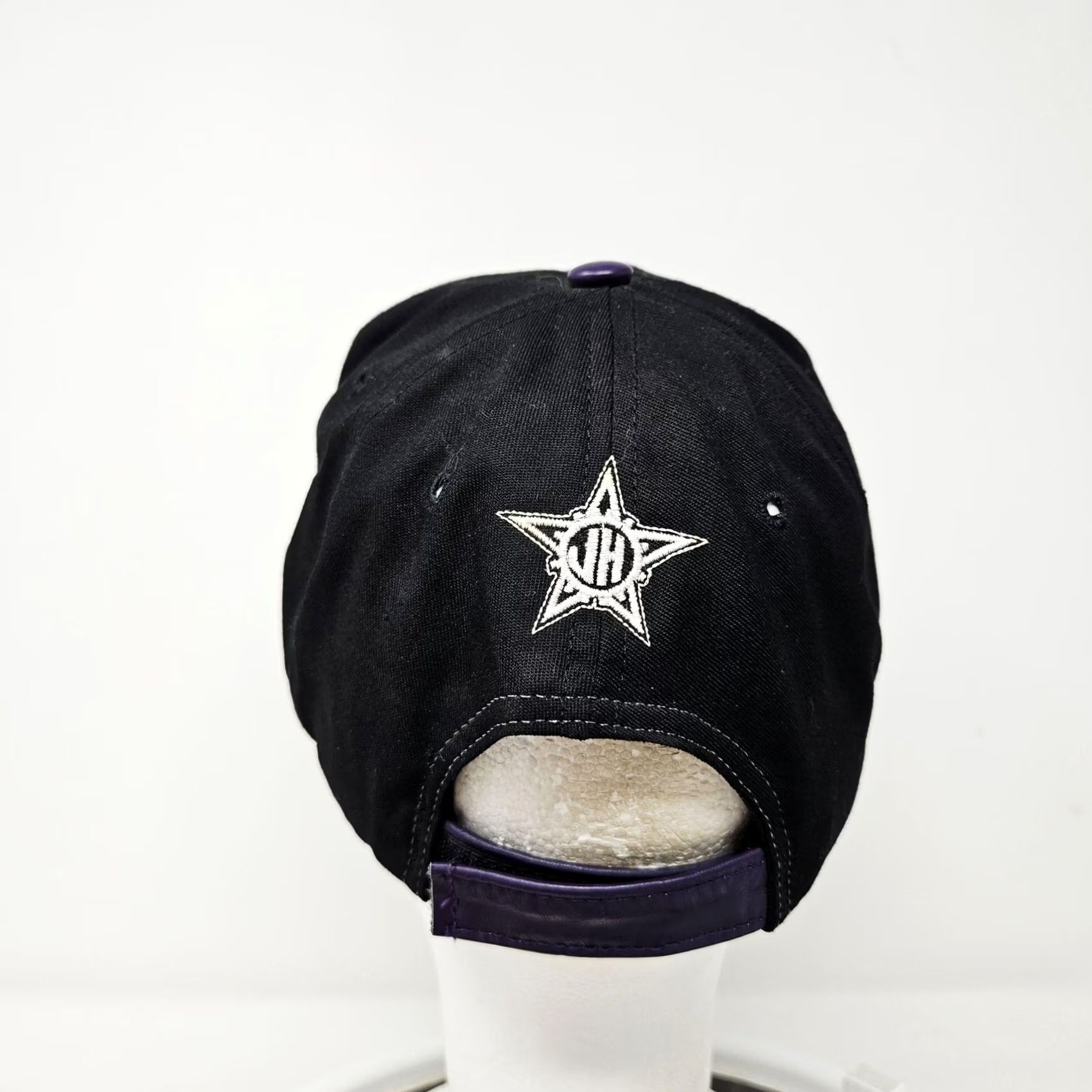 Vintage VINTAGE Looney Tunes Hat Cap Baseball Strap Back One Size Black Mens Cartoon 90s Size ONE SIZE - 4 Thumbnail