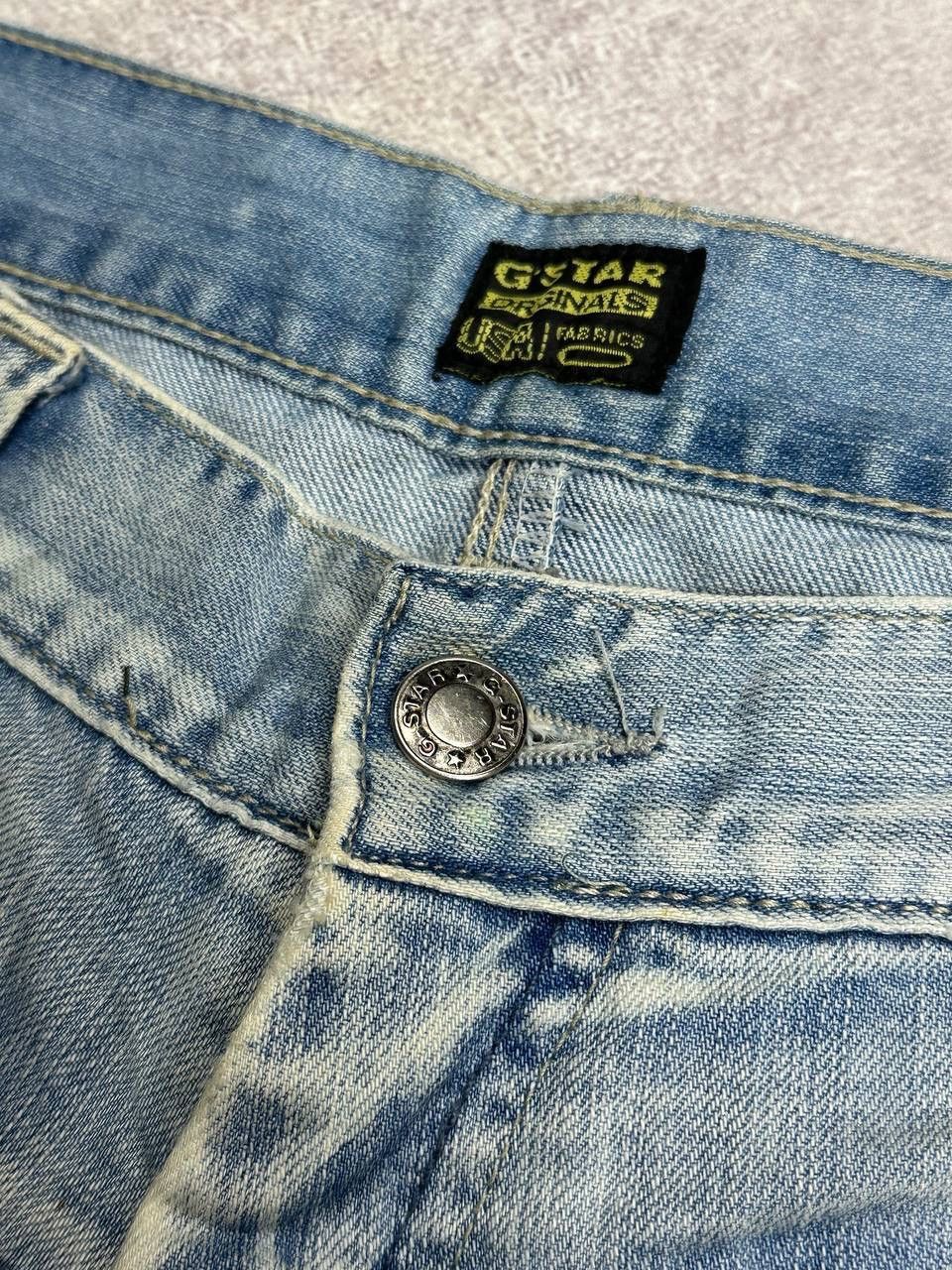 G-Star Vintage 90s G-star Raw If Six Japanese Style Flared Jeans 30 Size US 30 / EU 46 - 6 Thumbnail