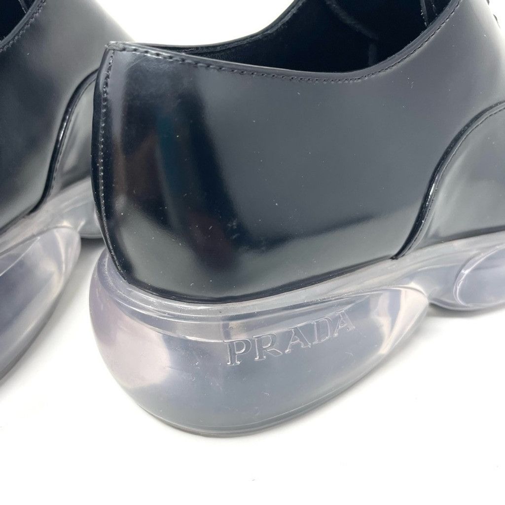 Prada Prada Black Lace Up Derby Shoes with Clear Air Sole Size 36 Size US 5 / IT 35 - 9 Thumbnail