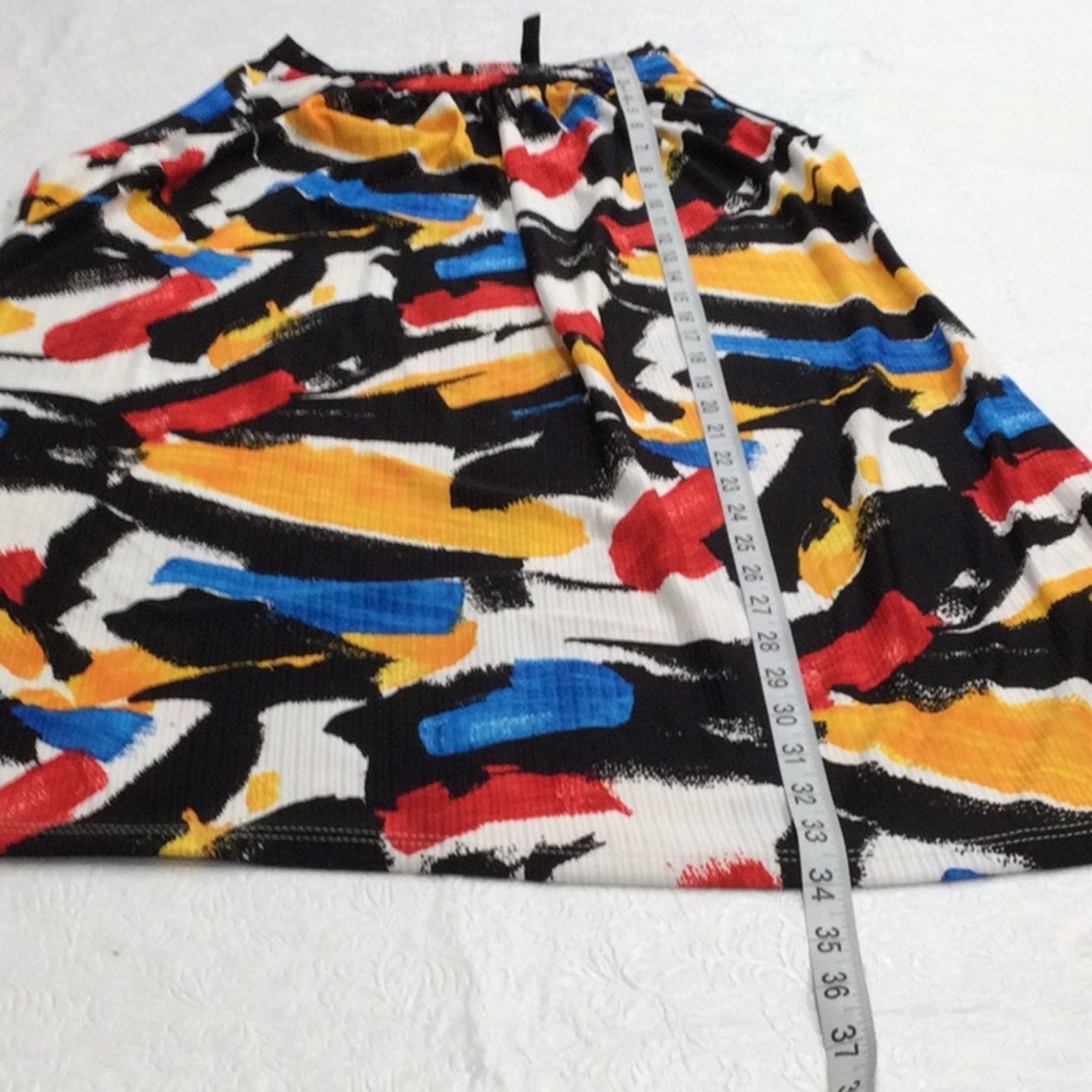 Other Kori Abstract Print Vintage Sleeveless Mini Dress Size L Size L / US 10 / IT 46 - 12 Thumbnail