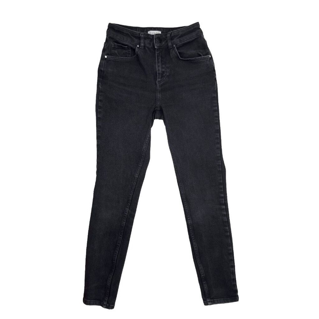 Other CLAUDIE PIERLOT French Designer Washed Black Skinny Jeans 34 Size 24" / US 00 / IT 34 - 1 Thumbnail