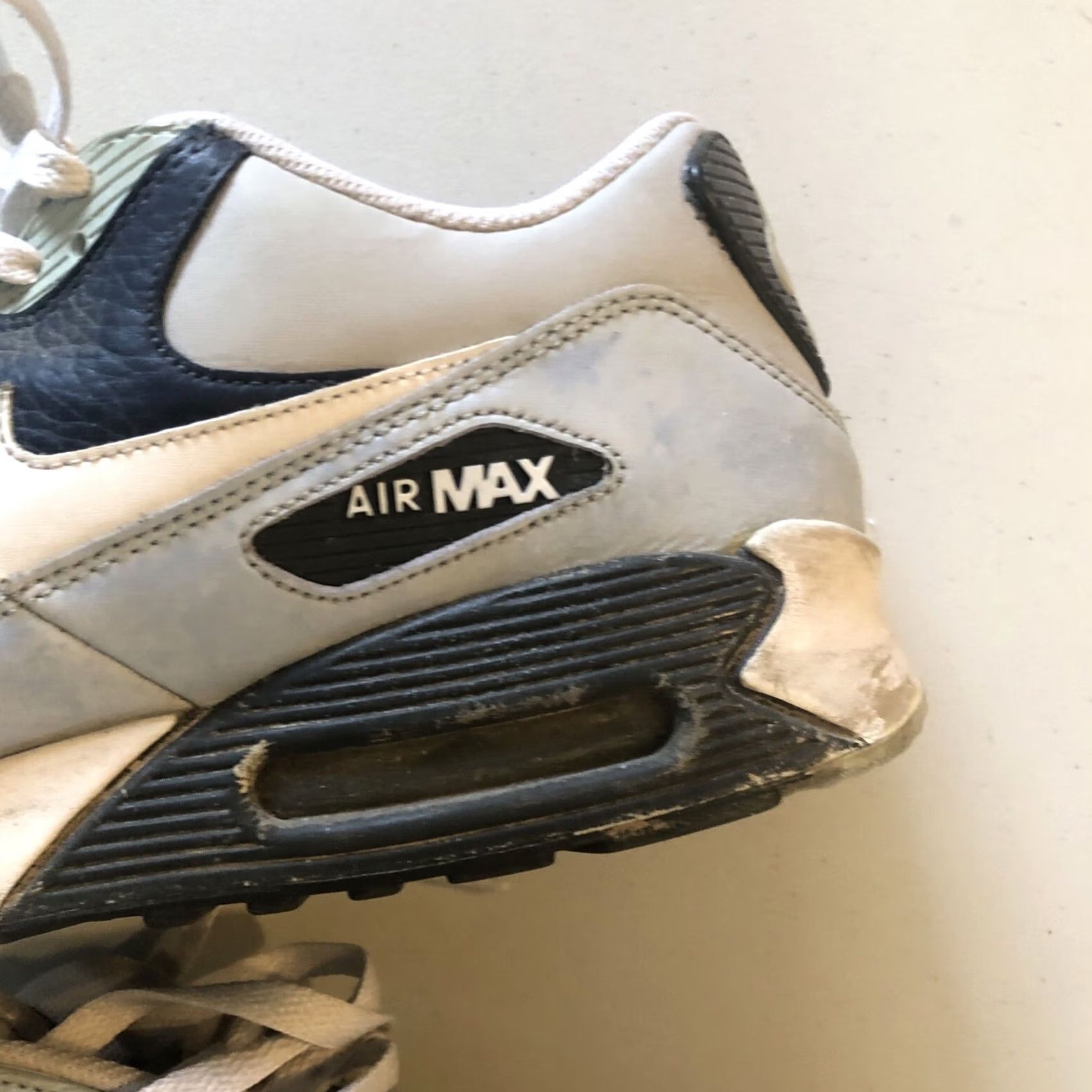 Nike Nike Air Max 90 Mens 12.5 Obsidian Fog Multicolor Athletic Sneaker 2011 Nike Air Max 90 Mens Shoes Size US 13 / EU 46 - 6 Thumbnail