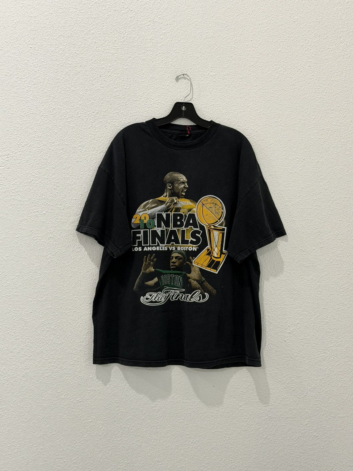 NBA Lakers Vs Celtics Kobe Bryant Paul Pierce 2010 NBA Finals XL Size US XL / EU 56 / 4 - 1 Thumbnail