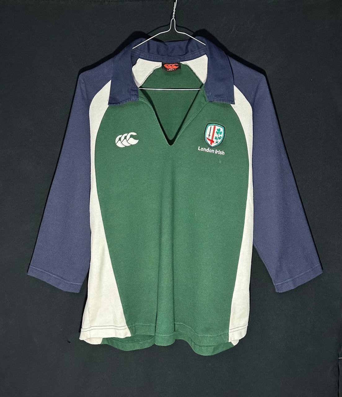 Canterbury of New Zealand London Irish Rugby Shirt Canterbury Union Home Jersey 2003 Size US XS / EU 42 / 0 - 1 Thumbnail