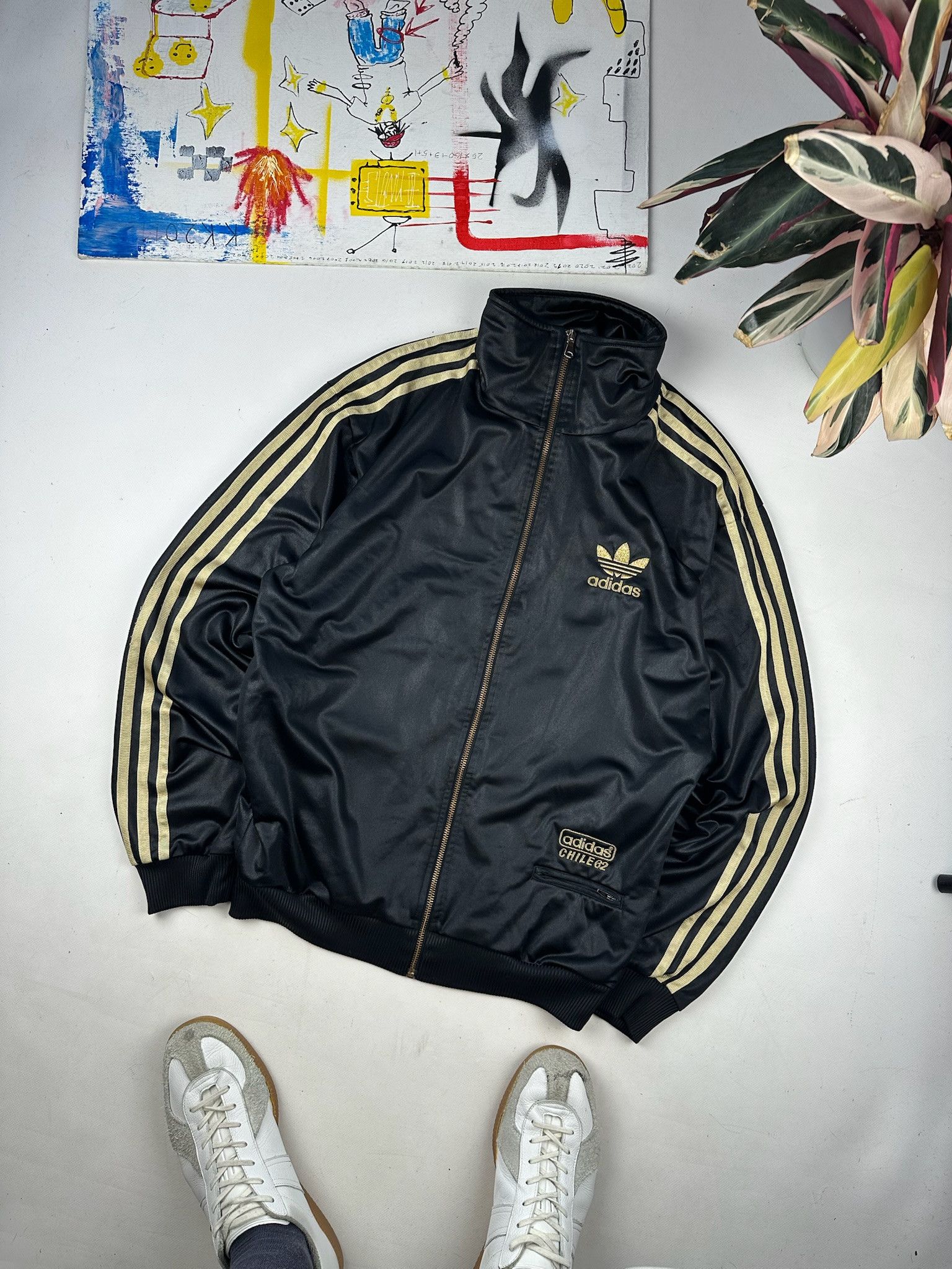 Adidas × Streetwear × Vintage Vintage Adidas Chile 62 Limited