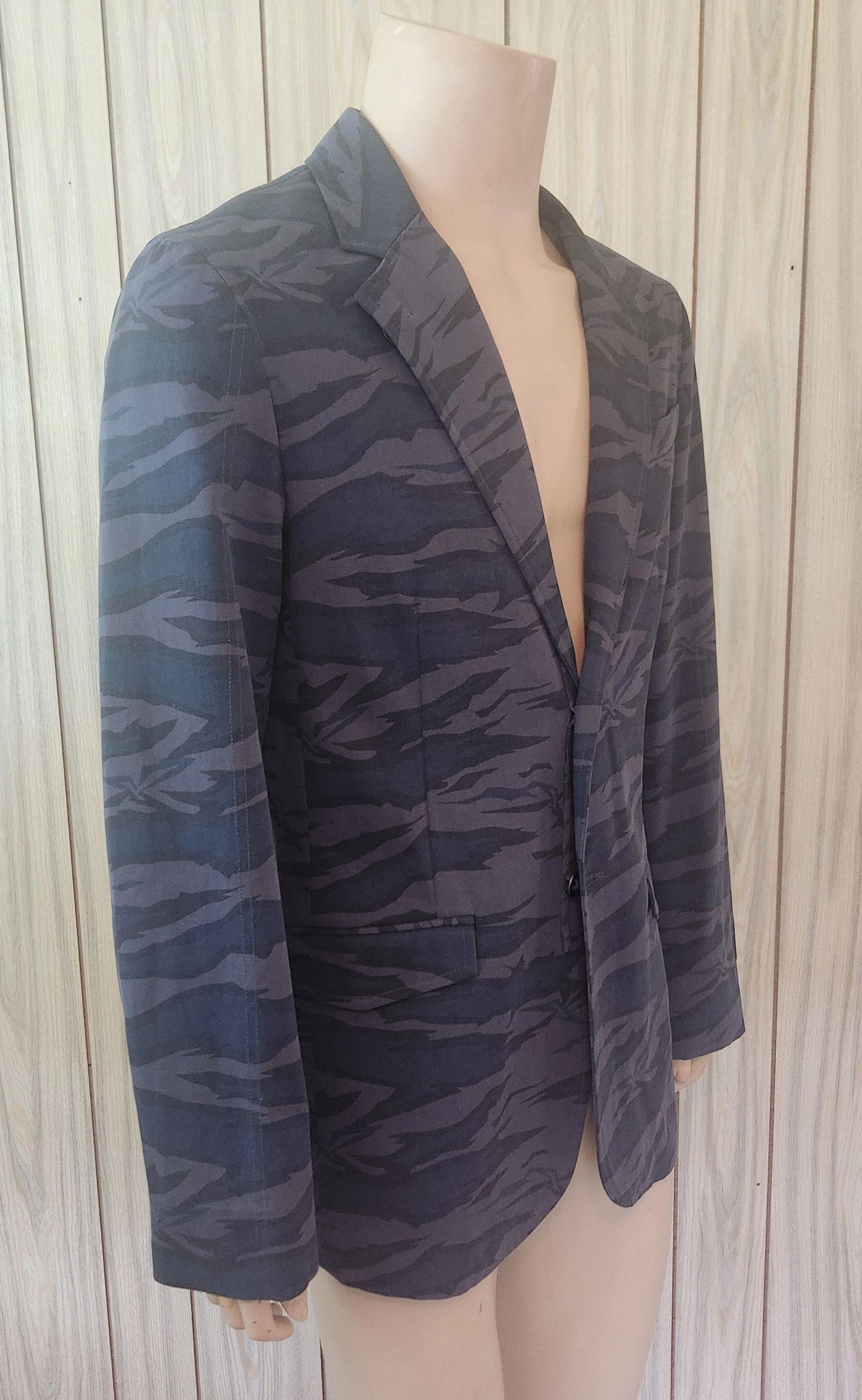 Armani Exchange camouflage sport coat M cotton Armani Exchange Size 40L - 2 Thumbnail