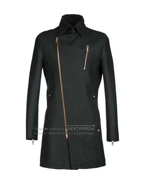 Dirk Bikkembergs Dirk Bikkembergs Black Label Wool Blend Men's Coat. Size US M / EU 48-50 / 2 - 9 Thumbnail