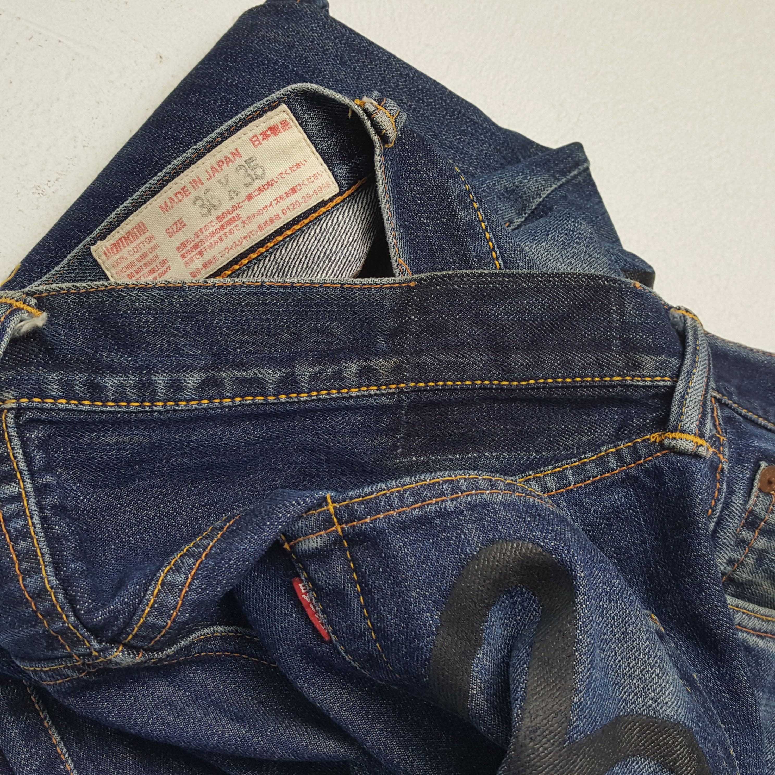 Evisu × Japanese Brand × Vintage Vintage EVISU Japanese Brand Daicock Custom Style Jeans Size US 36 / EU 52 - 15 Thumbnail