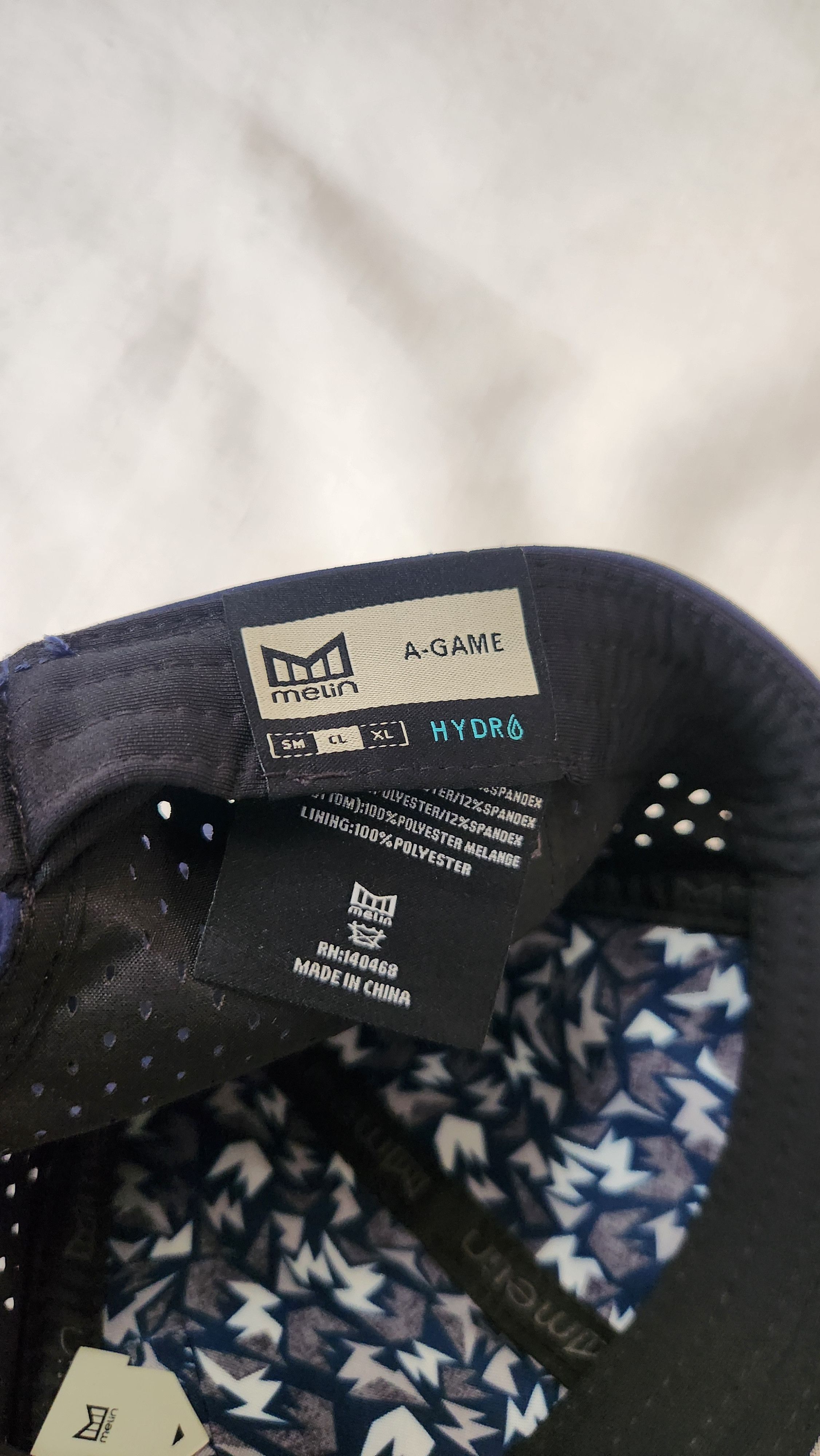 melin MELIN A-Game Hydro CL Naby Blue Hat Snapback *logo on front* Size ONE SIZE - 8 Thumbnail