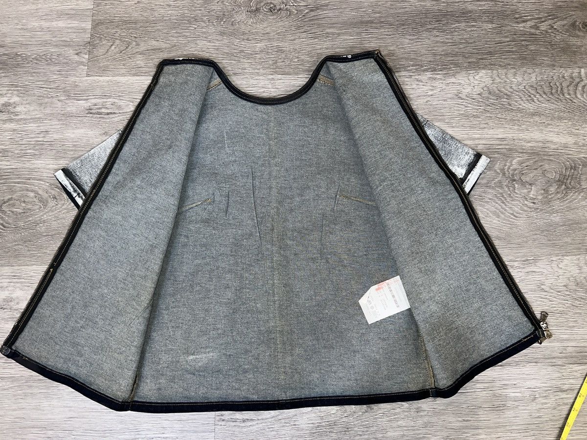McQ Alexander McQueen Alexander McQueen Denim Short Sleeve Zip-up Jacket Prototype Size S / US 4 / IT 40 - 6 Thumbnail