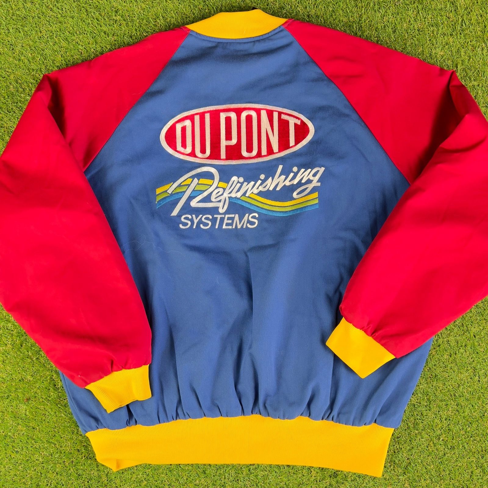NASCAR Vintage DuPont Racing Bomber Size US XL / EU 56 / 4 - 1 Thumbnail