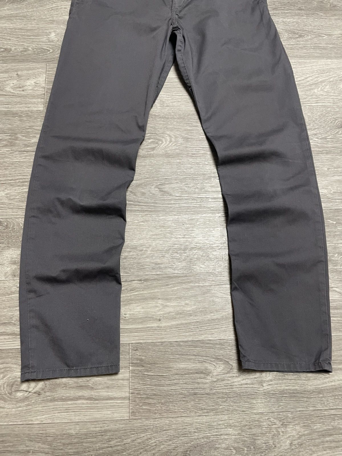 Carhartt Vintage Carhartt Gray Club Pants Leather Logo 32/32 Size US 32 / EU 48 - 4 Thumbnail