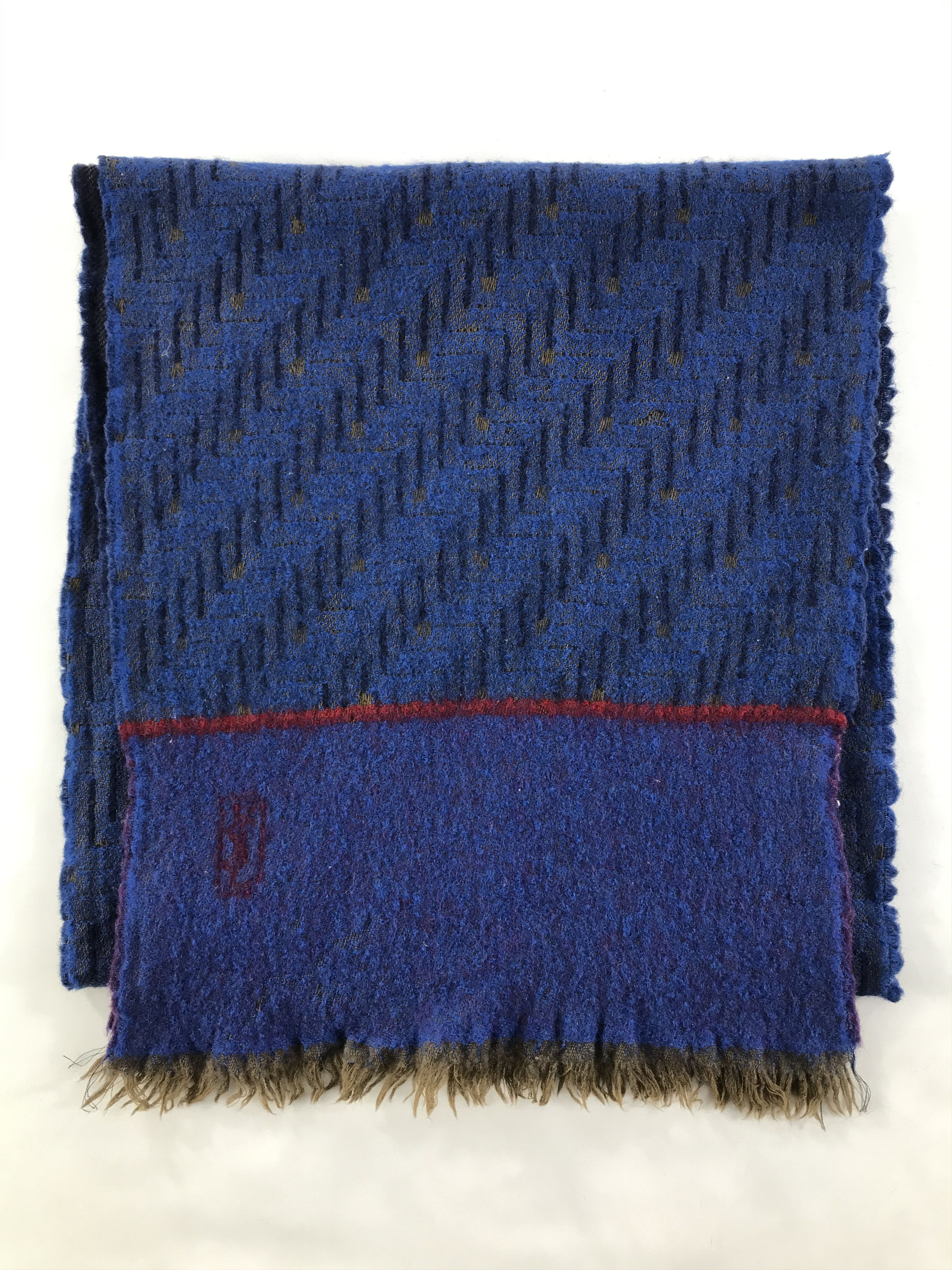 Yves Saint Laurent Vintage Yves Saint Laurent Scarf/Muffler/Neckwear MF1263 Size ONE SIZE - 2 Thumbnail