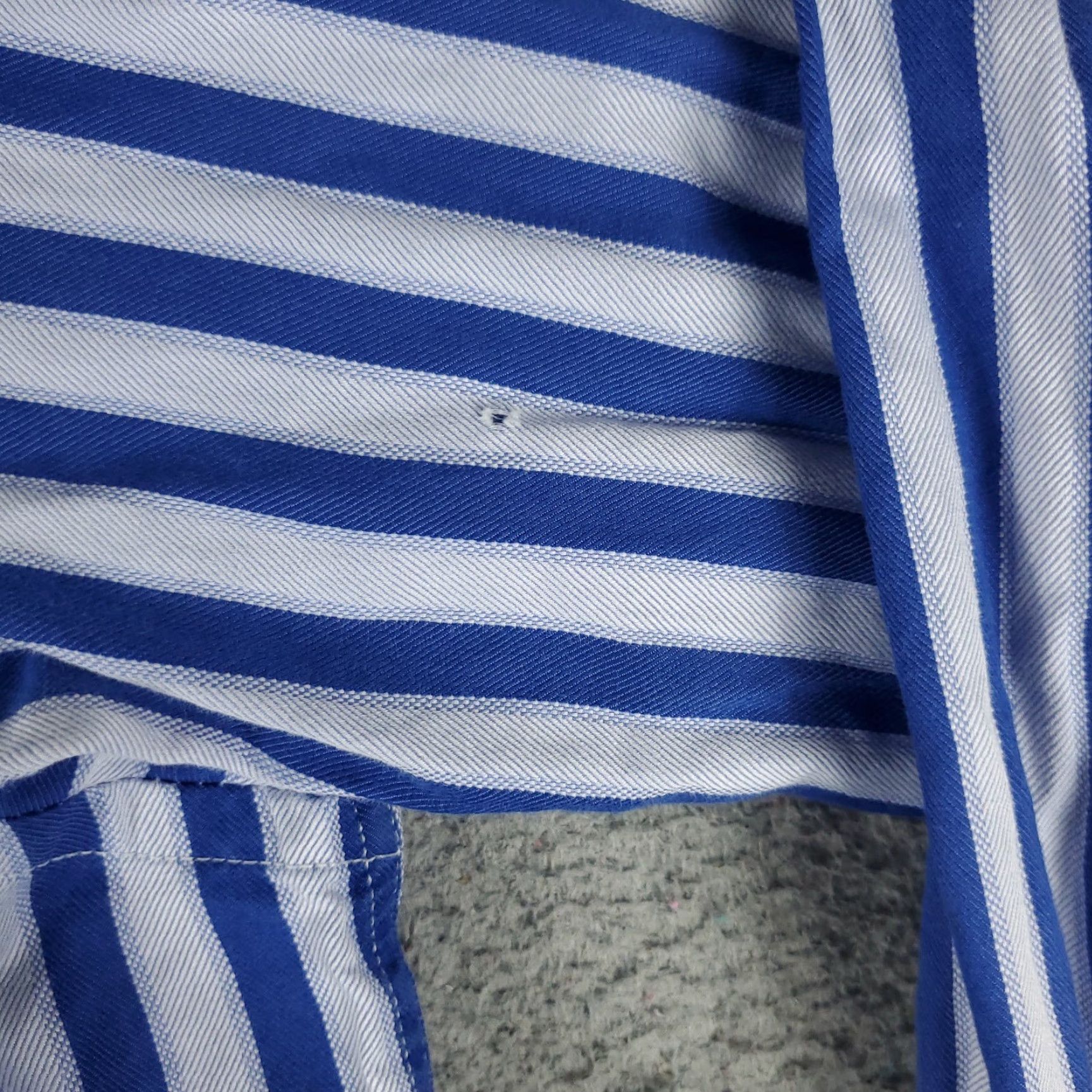 BUGATCHI Bugatchi Uomo Shirt Mens XL Blue Striped Button-Up Long Sleeve Casual Modern Size US XL / EU 56 / 4 - 3 Thumbnail