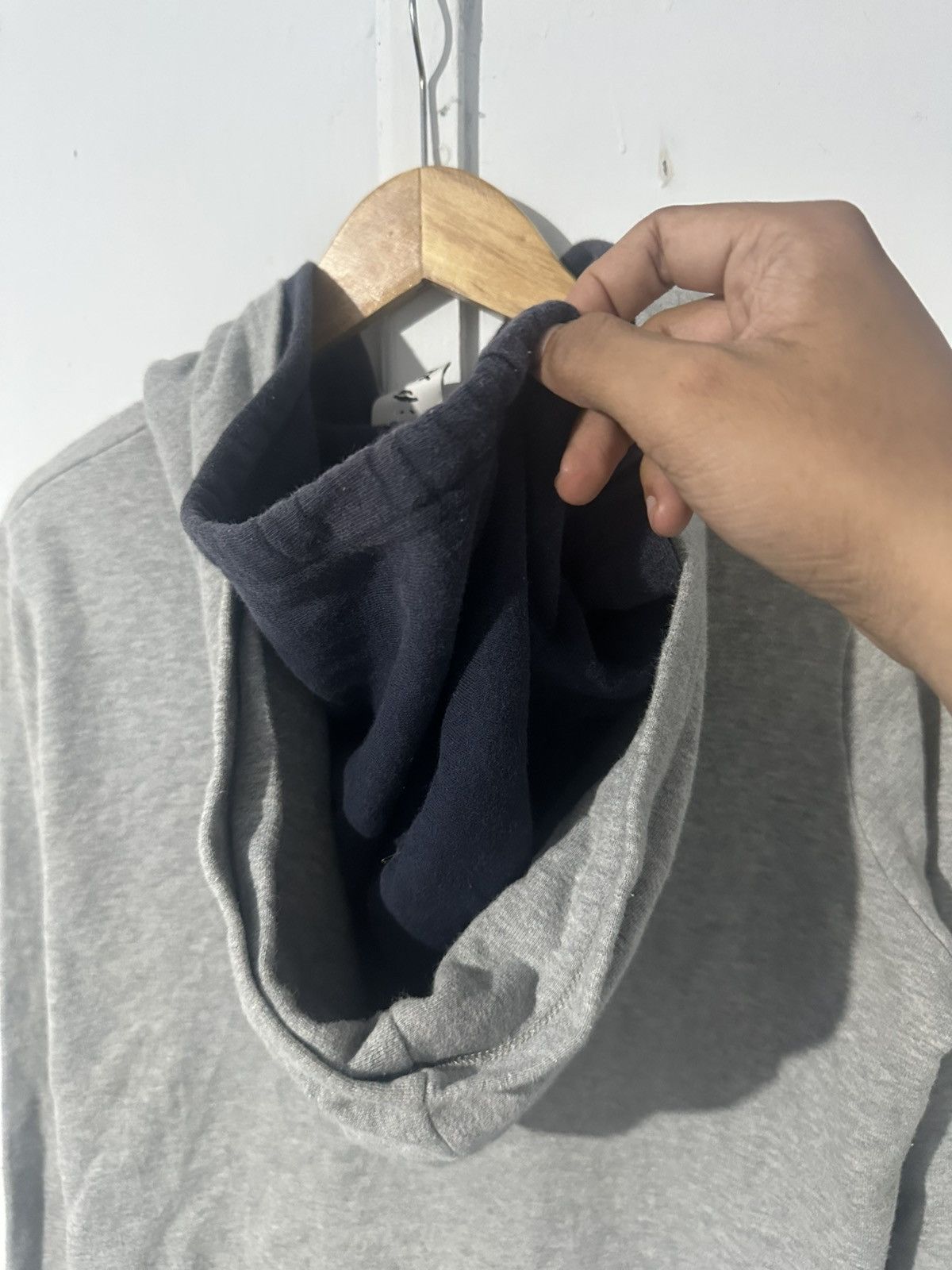 RARE X-GIRL SPELL OUT DOUBLE HOODED