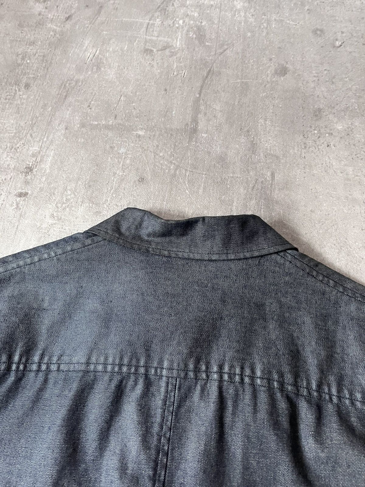 Carol Christian Poell Carol Christian Poell denim polyurethane waxed jacket 90s Size US M / EU 48-50 / 2 - 12 Thumbnail