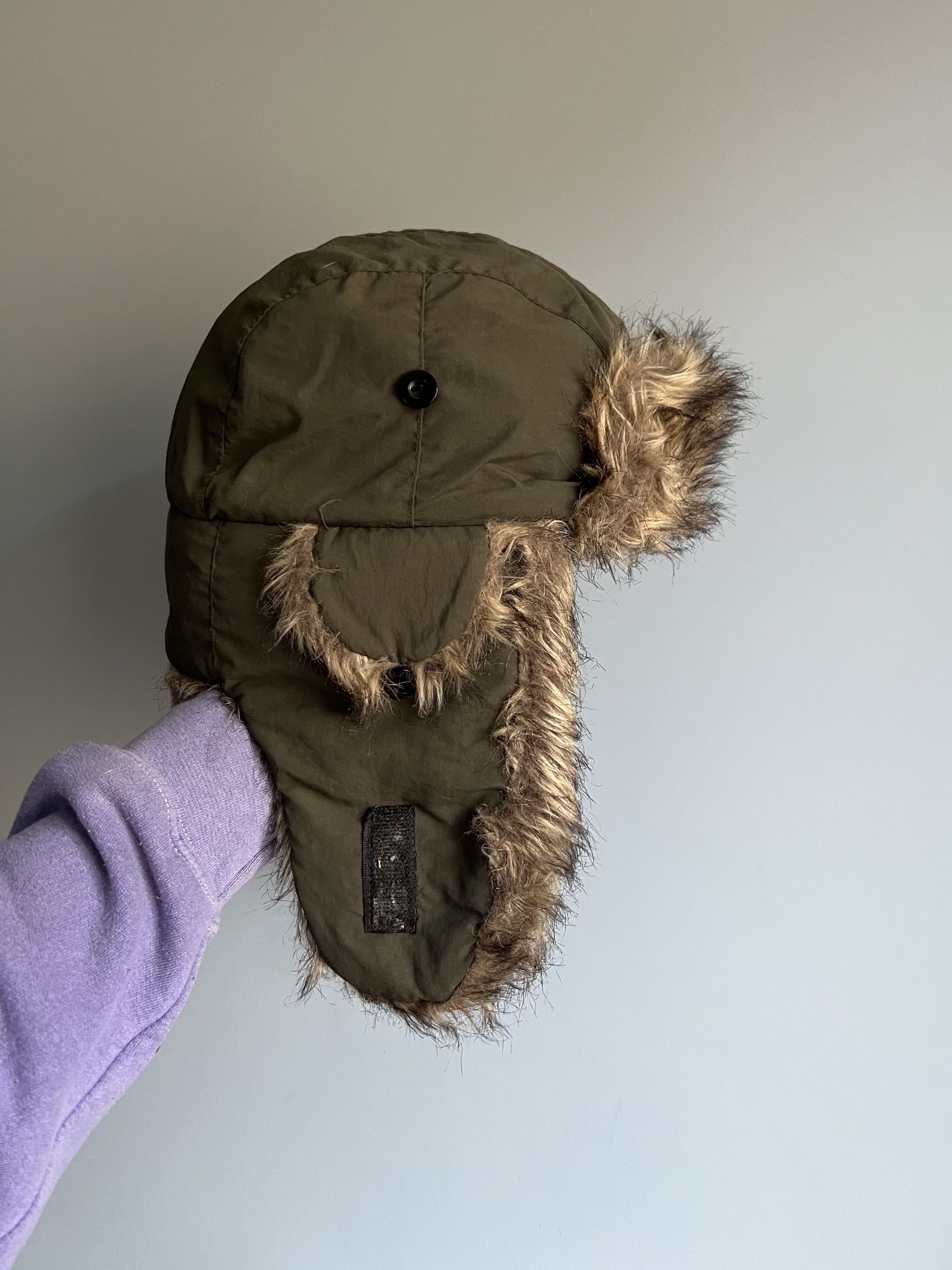 Other Vintage Y2K fuzzy fur ushanka hat punk Japanese mohair Size ONE SIZE - 4 Thumbnail