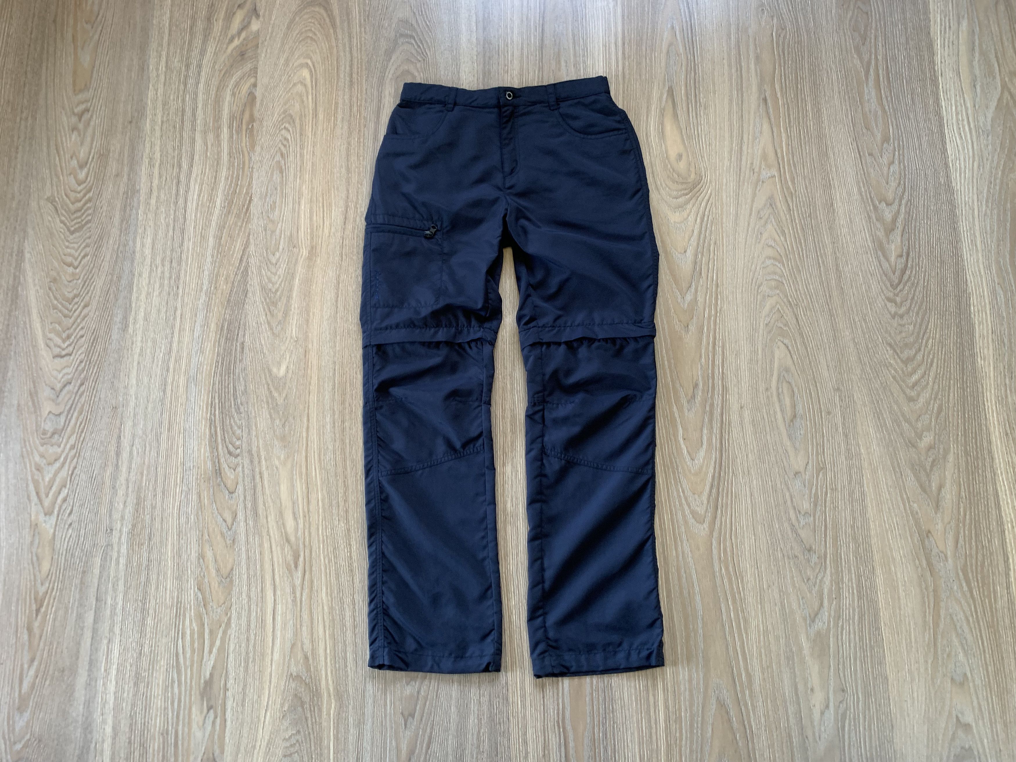 Sports Specialties Youth Icepeak Zip-Off Navy Hiking Cargo Pants Size 24" / US 00 / IT 34 - 1 Thumbnail