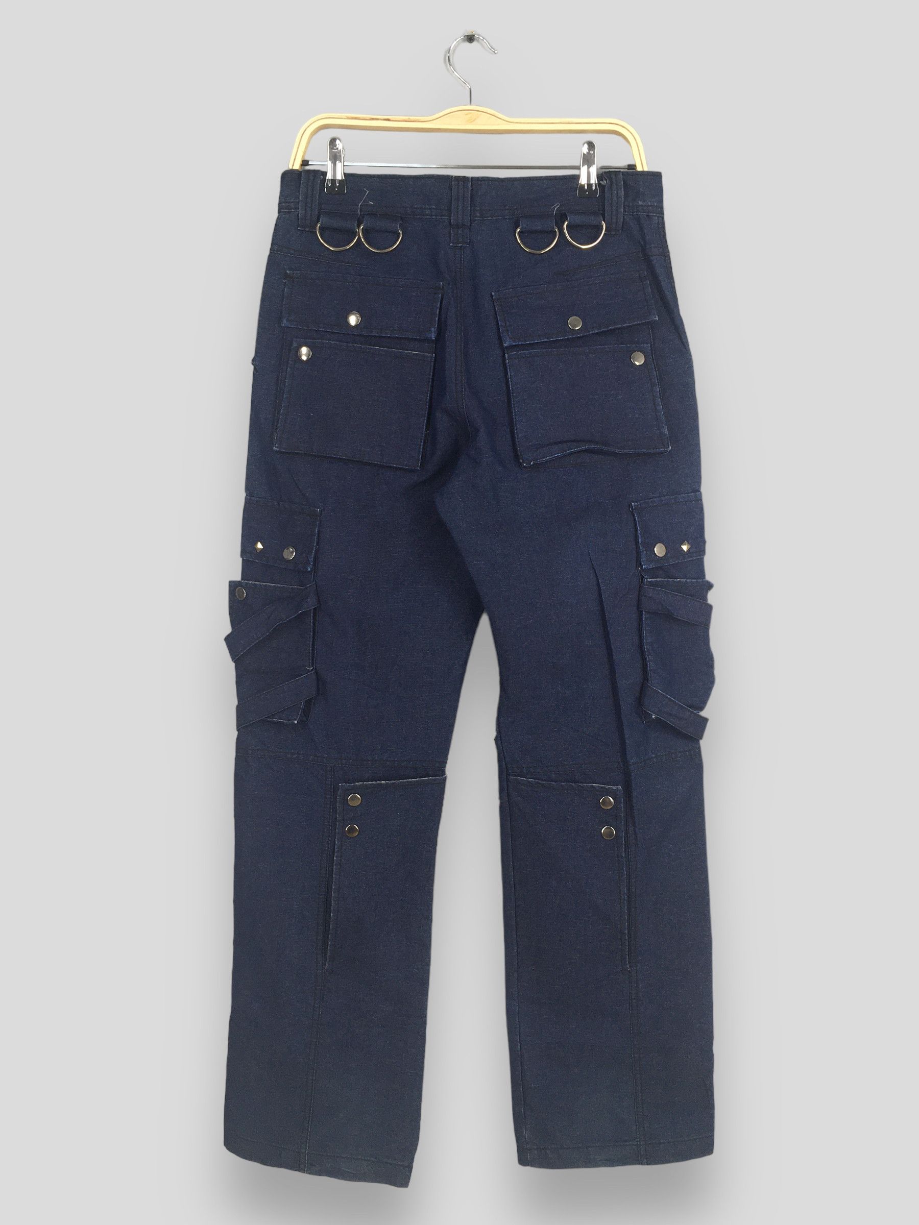 If Six Was Nine Size 30x31 Vintage Japanese Rain Bondage Cargo Pants S158 Size US 30 / EU 46 - 8 Thumbnail