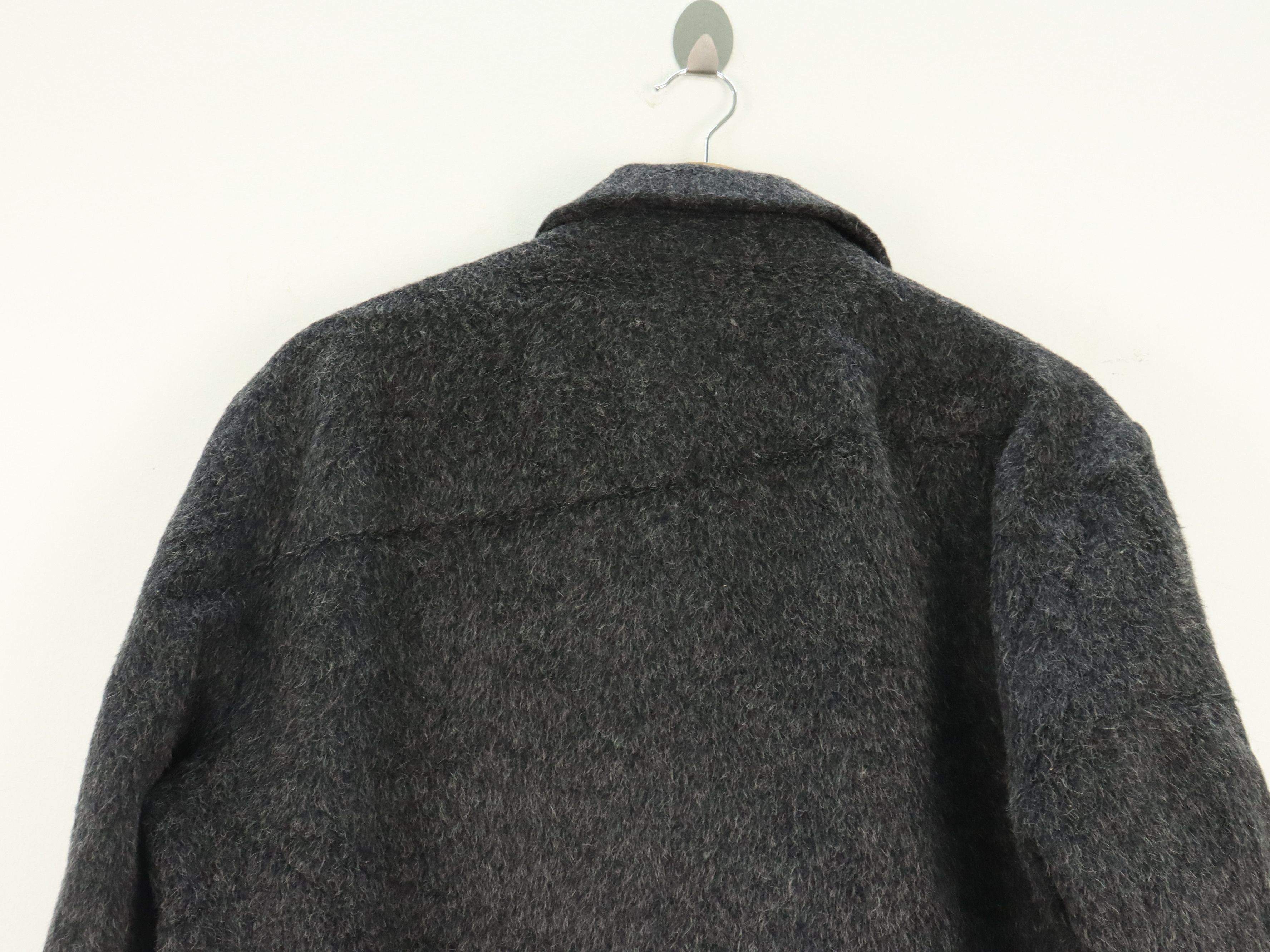 Designer Nigel Curtiss Faux Fur Coat Wool Mohair Jacket Size US M / EU 48-50 / 2 - 4 Thumbnail