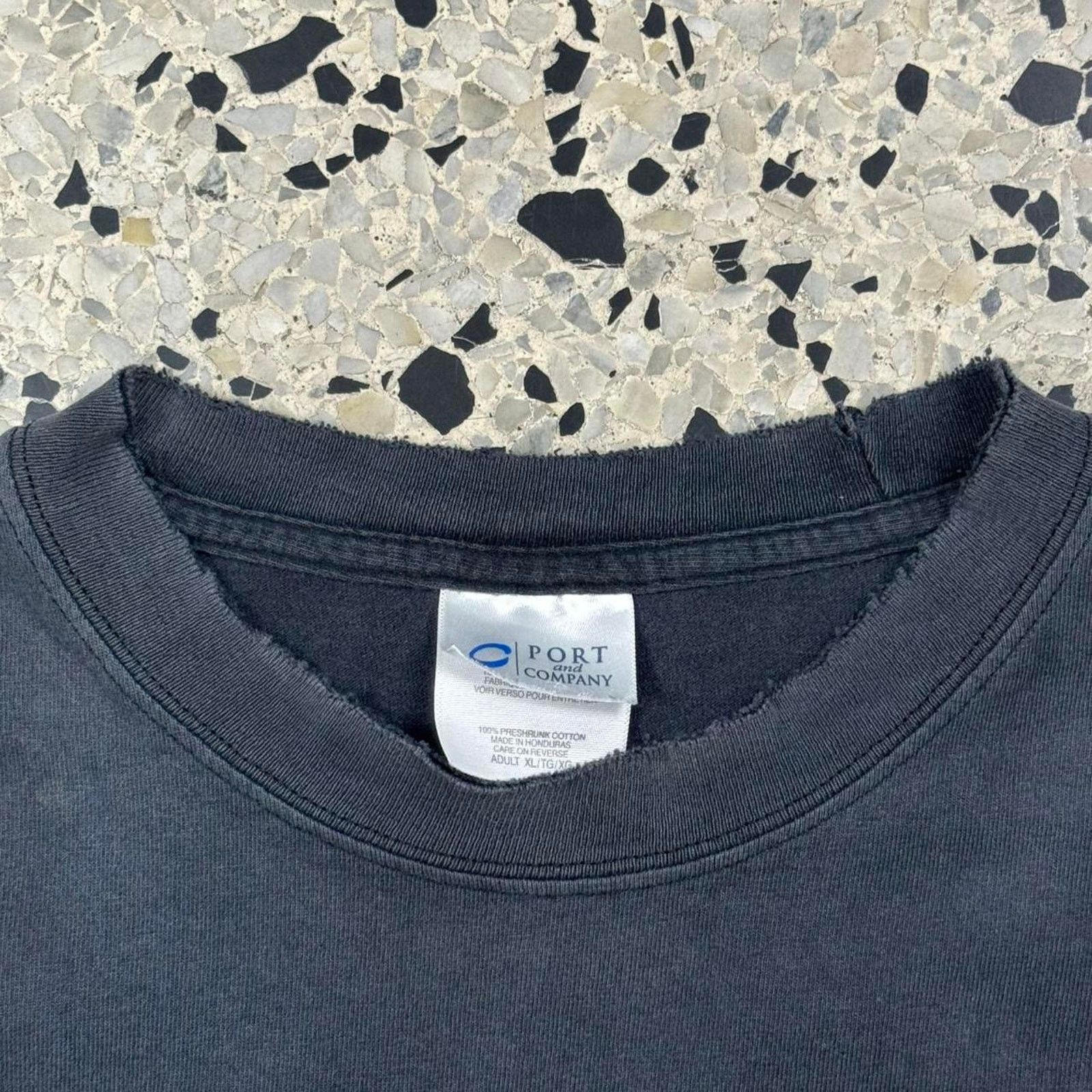 Port & Company × Vintage VINTAGE Y2K THRASHED CARDINAL HEALTH PROMO LONGSLEEVE TEE: Size US XL / EU 56 / 4 - 3 Thumbnail