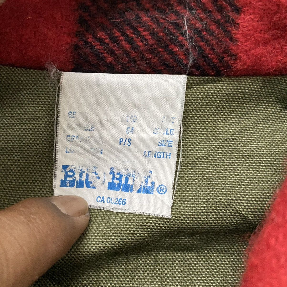 Vintage ☀️Vintage Big Bill wool reversible tartan jacket Size US M / EU 48-50 / 2 - 9 Thumbnail