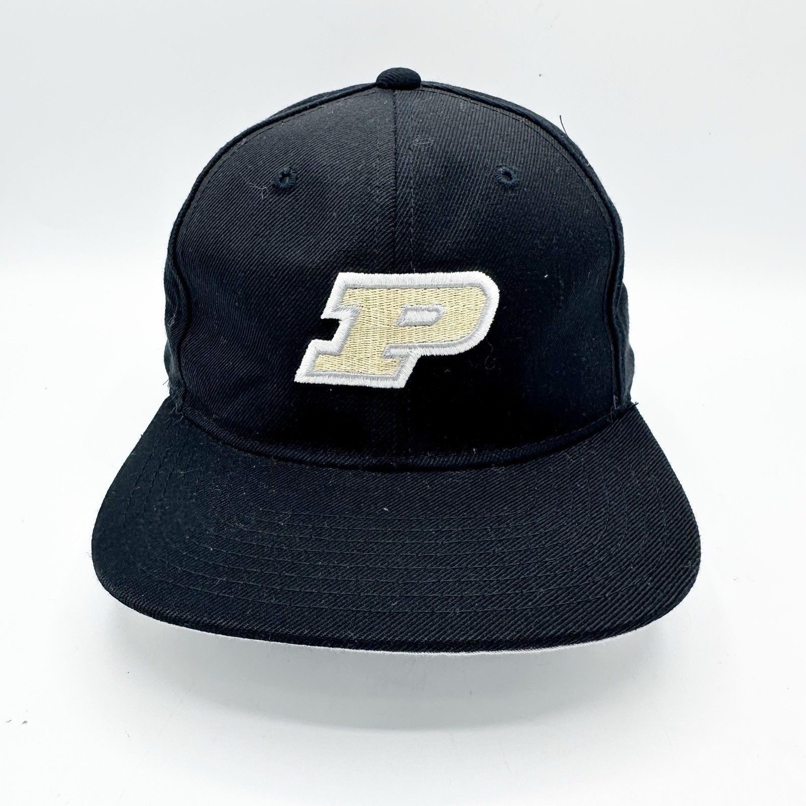 Champion × Vintage Rare Vintage 90s Purdue Boilermakers Champion Black Snapback Size ONE SIZE - 2 Thumbnail
