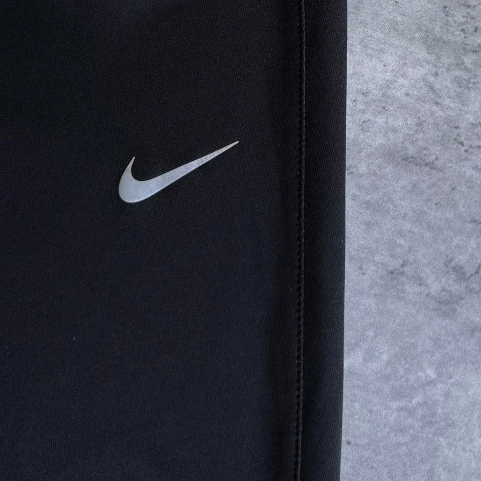 Nike × Nike ACG × Vintage Vintage Y2K Nike Tonal Black Technical Grunge Sweatpants Size US 36 / EU 52 - 3 Thumbnail