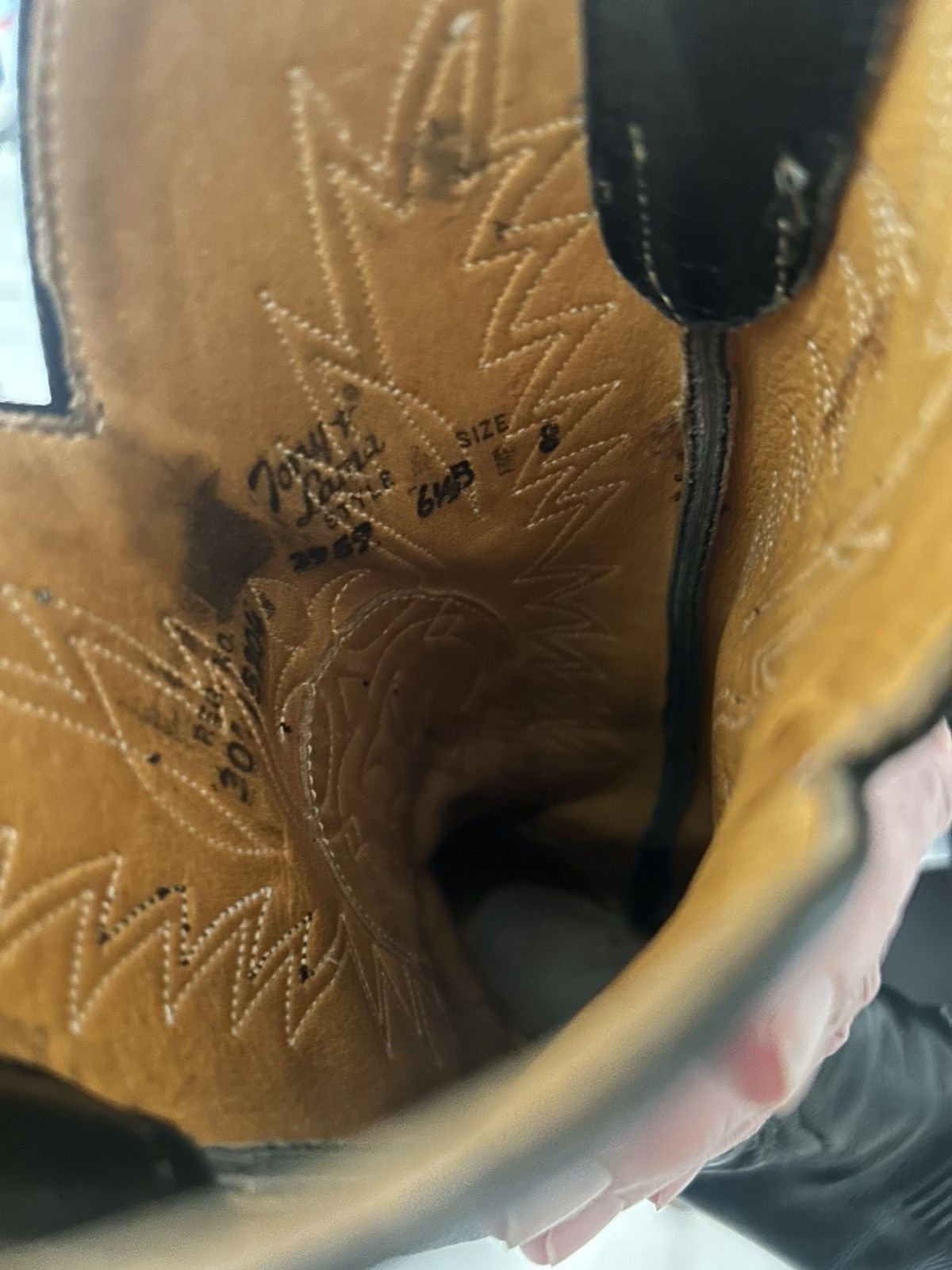 Tony Lama Tony Lama Cowboy Boots Size US 6.5 / EU 39-40 - 5 Thumbnail