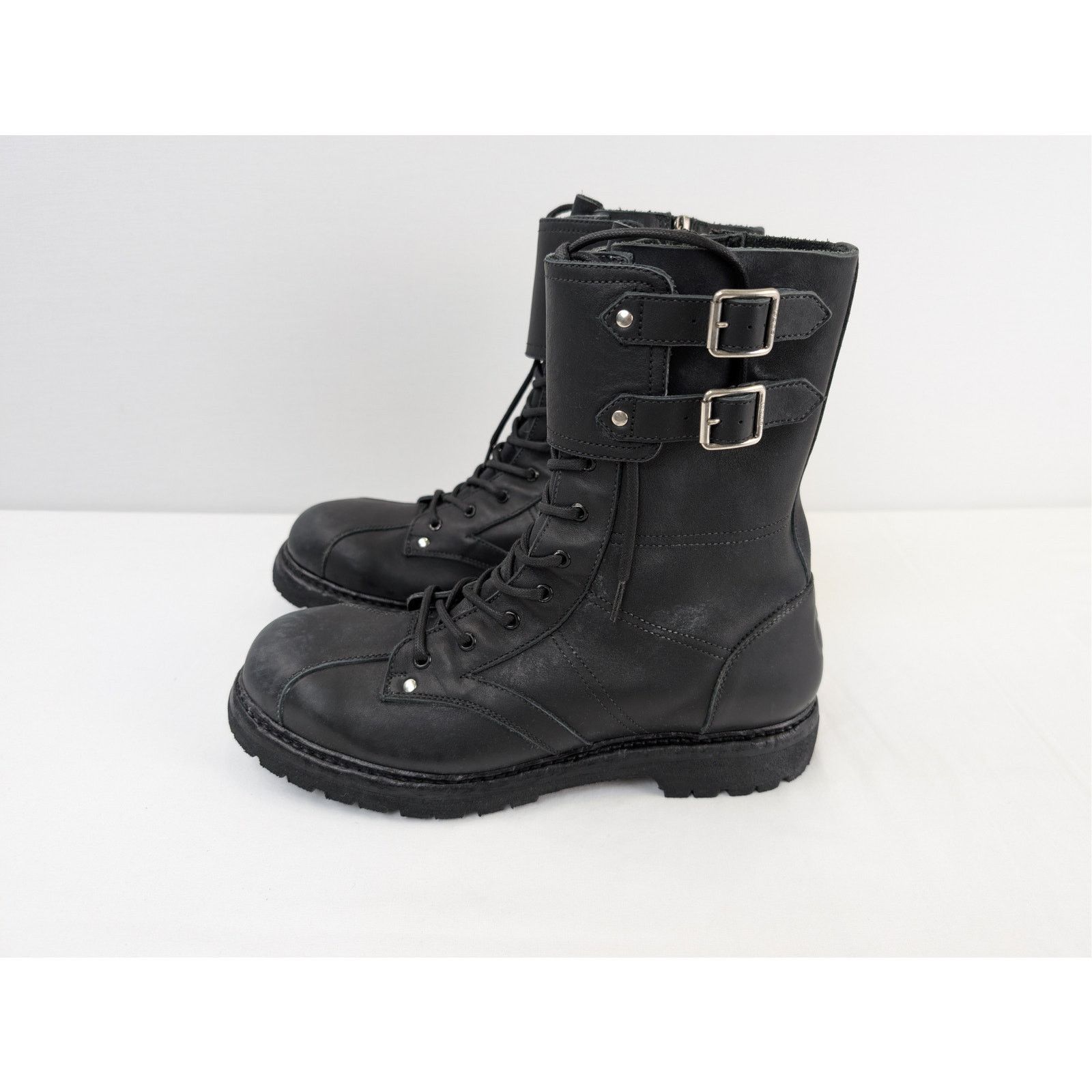 Gucci o1rshd1 Watch Calf Boots in Black Size US 12.5 / EU 45-46 - 1 Thumbnail