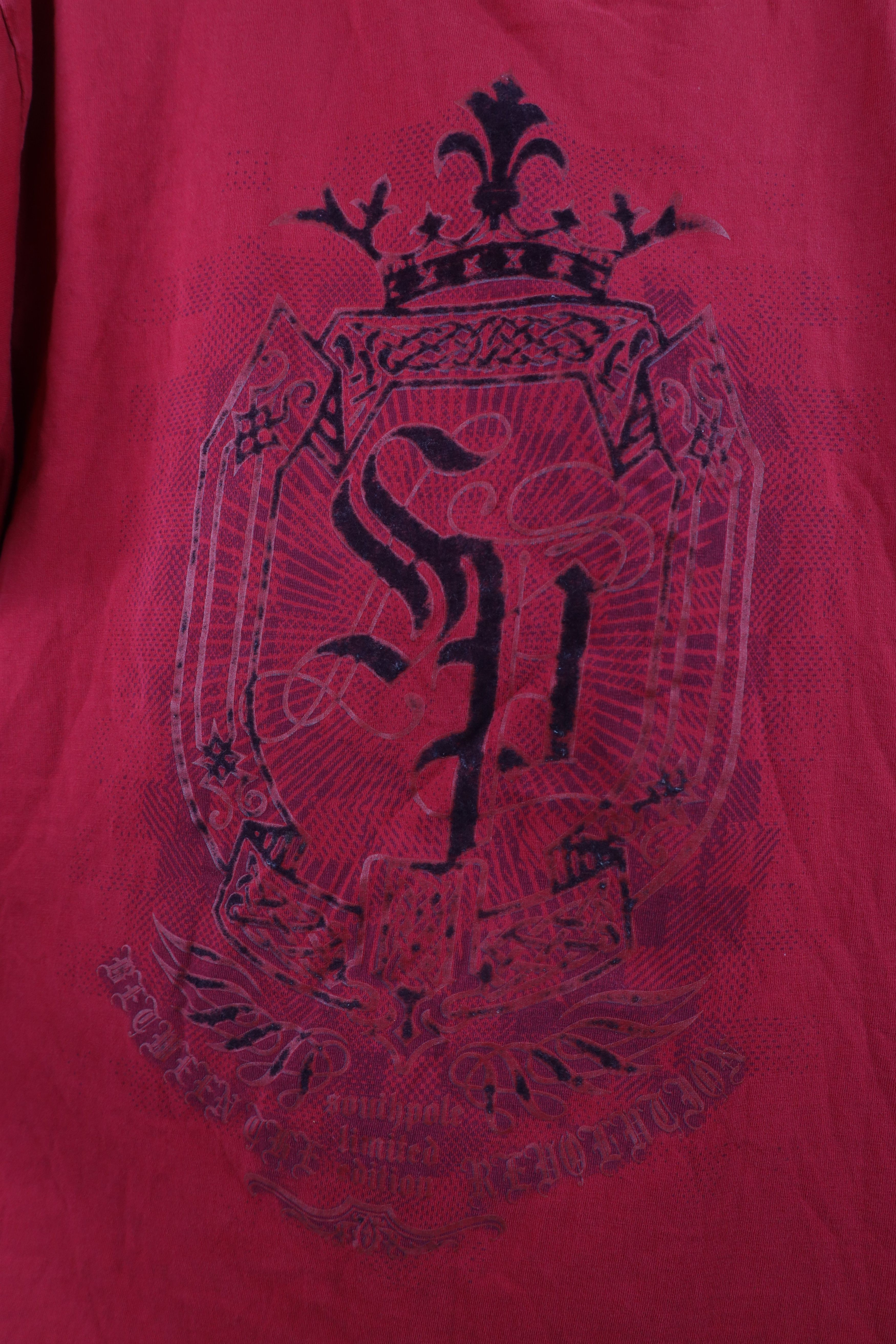 Southpole × Vintage Vintage Southpole Out Crown Crest Wings UFC MMA T-Shirt Size US L / EU 52-54 / 3 - 6 Thumbnail