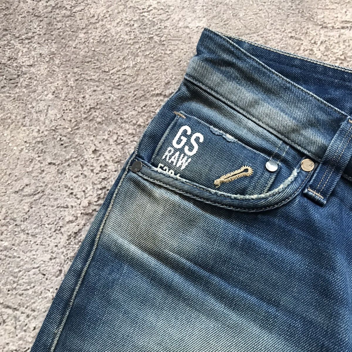 G-Star vintage gstar japan jeans distressed low rise flared 90s Size US 32 / EU 48 - 4 Thumbnail