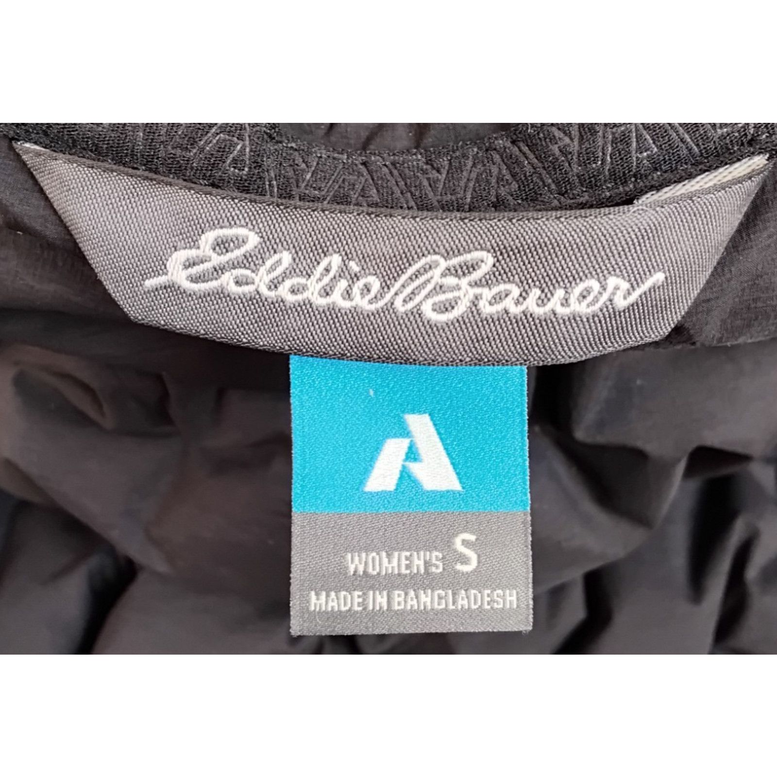 Eddie Bauer Eddie Bauer Down Jacket Women's Small Black Full Zip Hooded Size S / US 4 / IT 40 - 6 Thumbnail