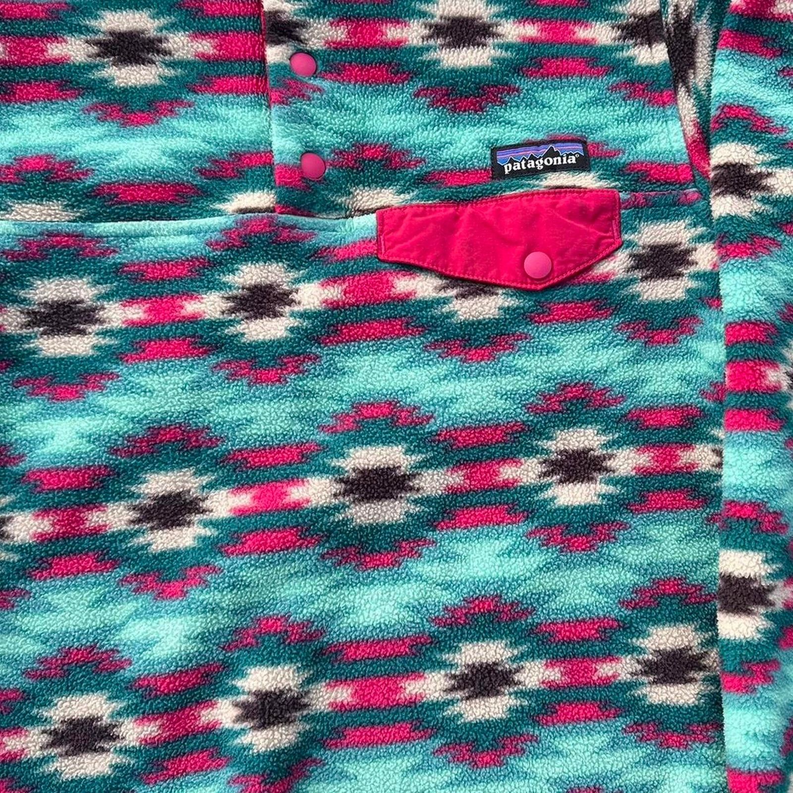 Patagonia × Vintage Vintage Y2K Patagonia Synchilla Fleece Pullover Sweatshirt Size US S / EU 44-46 / 1 - 3 Thumbnail