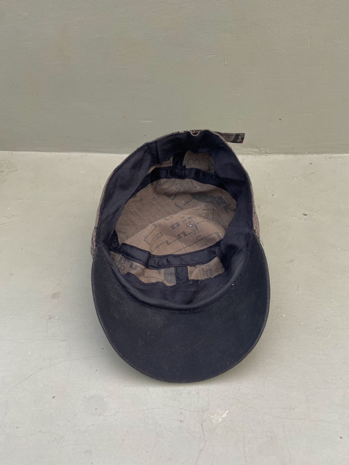 If Six Was Nine 2000s full all over print L.G.B style patrol hat Size ONE SIZE - 9 Thumbnail