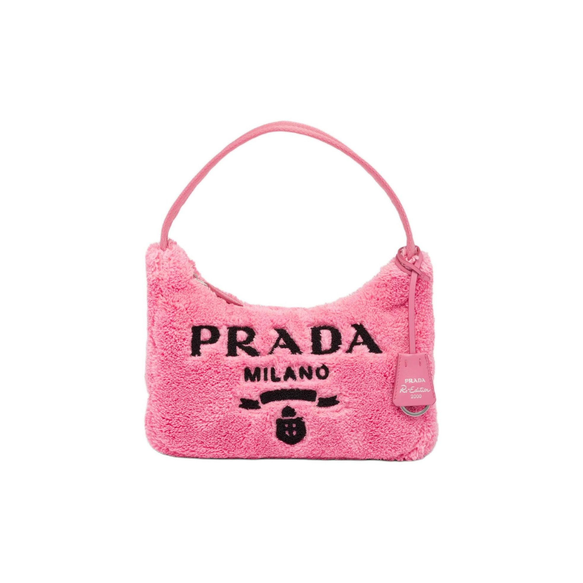 Prada Prada Re-Edition 2000 Terry Mini Bag Pink Size ONE SIZE - 1 Thumbnail