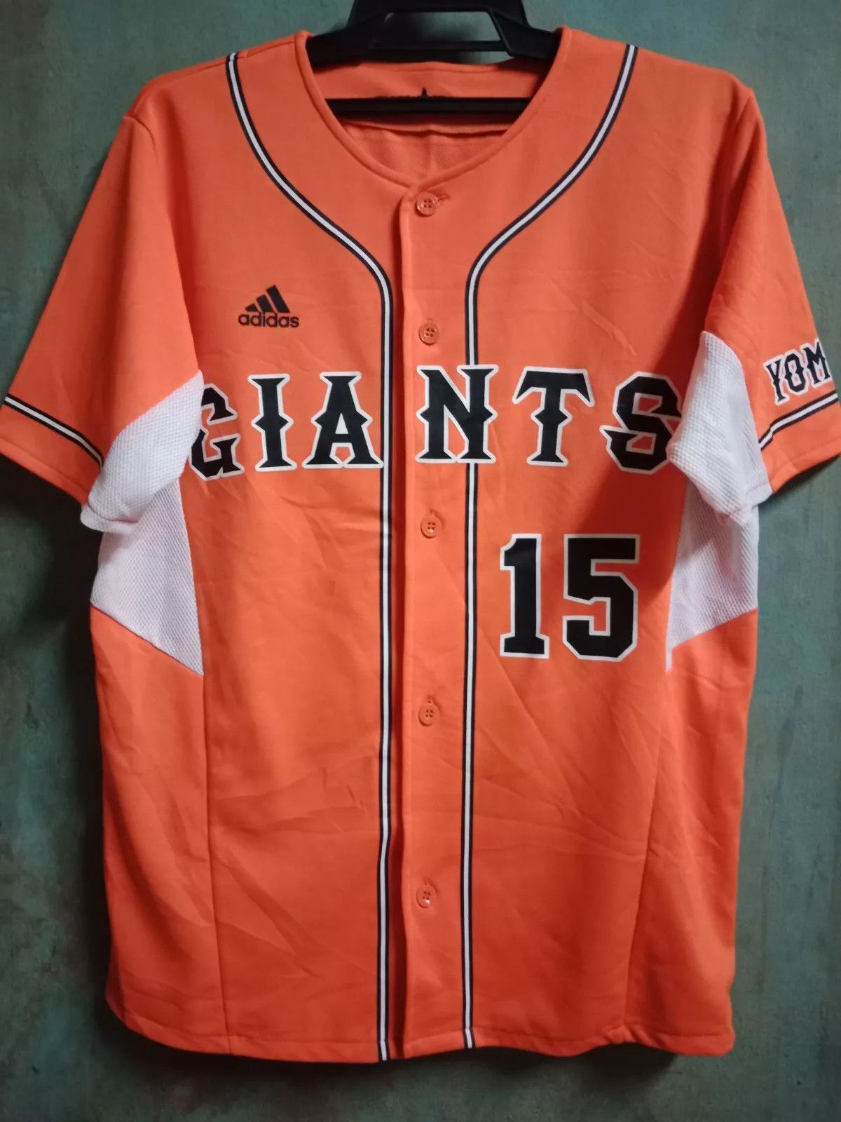 Adidas × Japanese Brand Yomiuri Giants Hirokazu Sawamura Japan Baseball Jersey Size US L / EU 52-54 / 3 - 1 Thumbnail