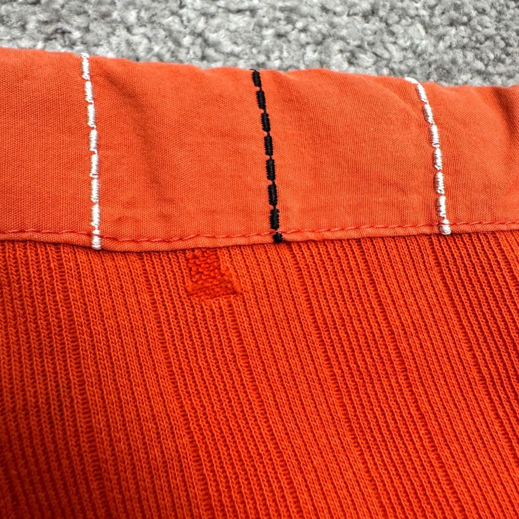 Vintage NDL Pullover Sweater Mens Medium Orange Crew Neck Rib Knit Regular Knit Shirt (All photos are actual item) Size US M / EU 48-50 / 2 - 4 Thumbnail