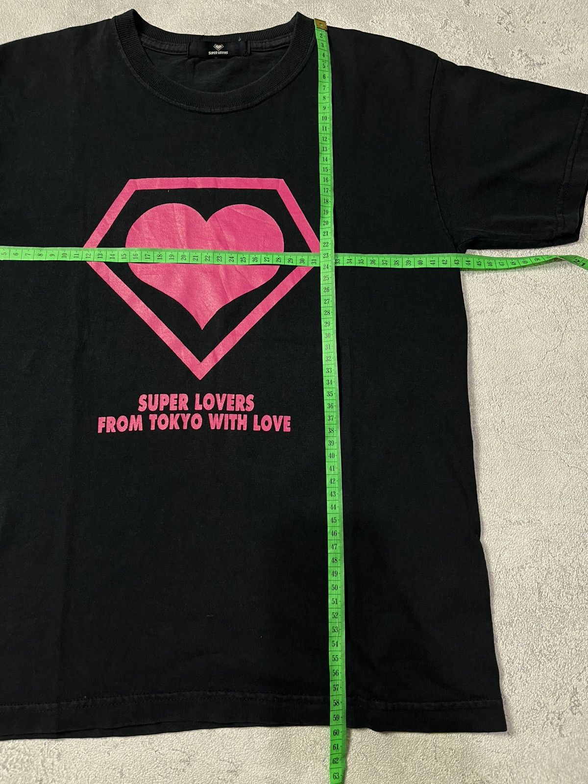 Japanese Brand 2000's SUPER LOVERS Tee World Tour hysteric Glamour Size US S / EU 44-46 / 1 - 7 Thumbnail