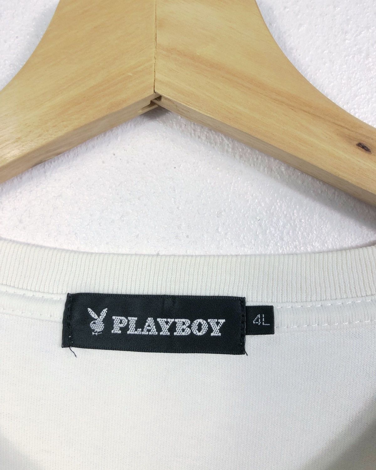 Playboy Rare Vintage Playboy Spellout LS Tee Size US XXL / EU 58 / 5 - 8 Thumbnail