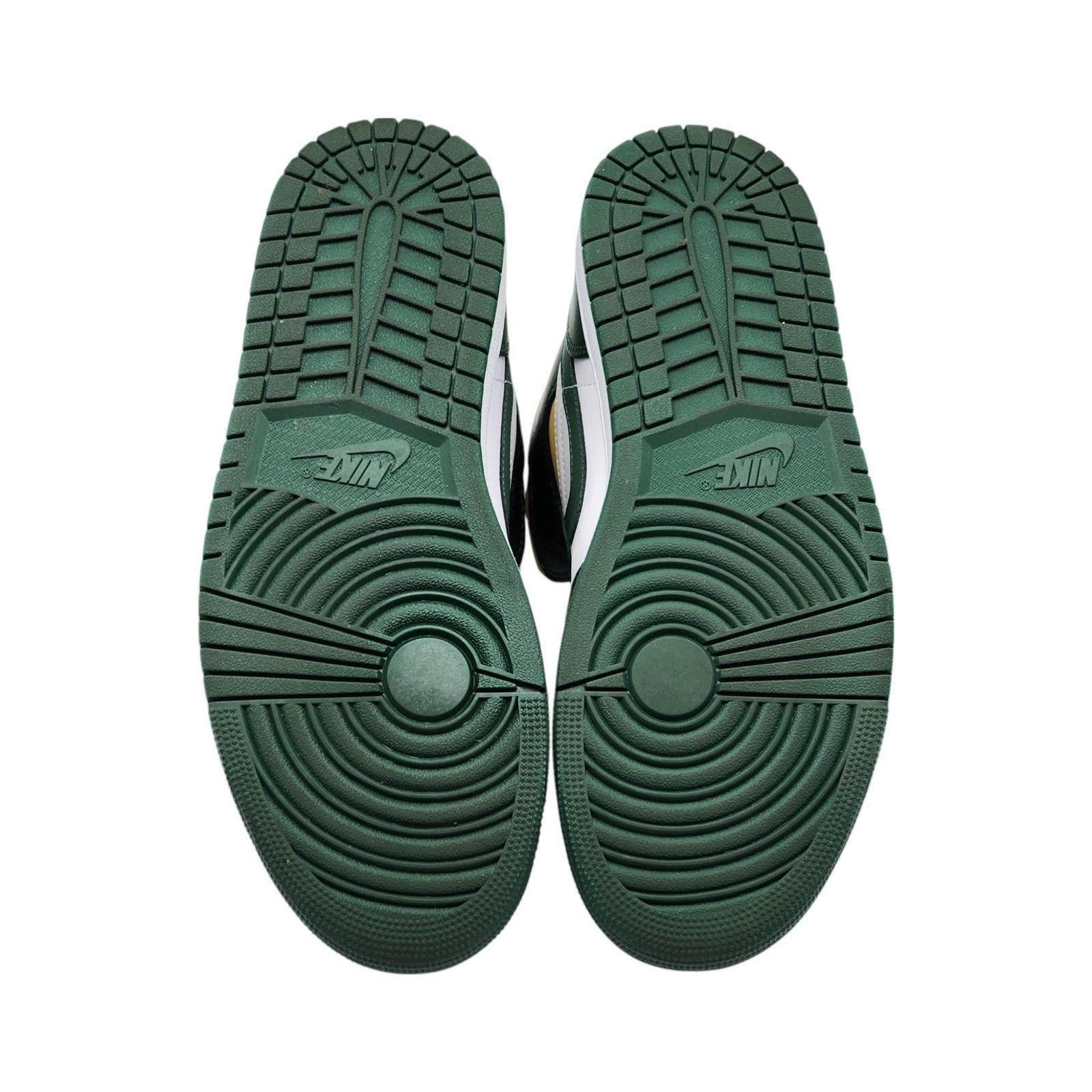 Jordan Brand 1 Mid 554724-371 Leather Sneakers Noble Green US 11 Size US 11 / EU 44 - 6 Thumbnail