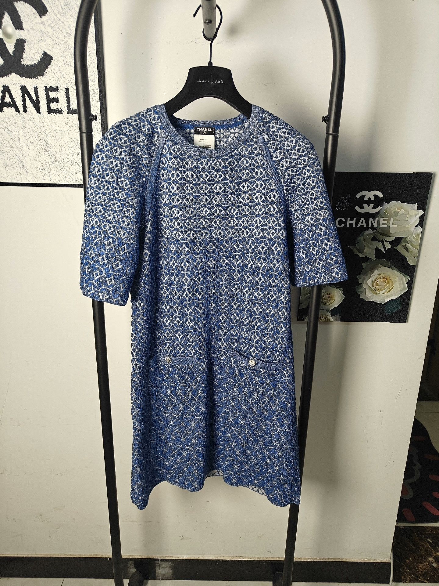 Chanel Chanel Knit White T-Shirt L Women Size L / US 10 / IT 46 - 1 Thumbnail