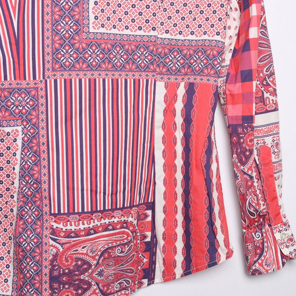 Etro Etro Bandana Printed Shirt Cotton Size M / US 6-8 / IT 42-44 - 14 Thumbnail